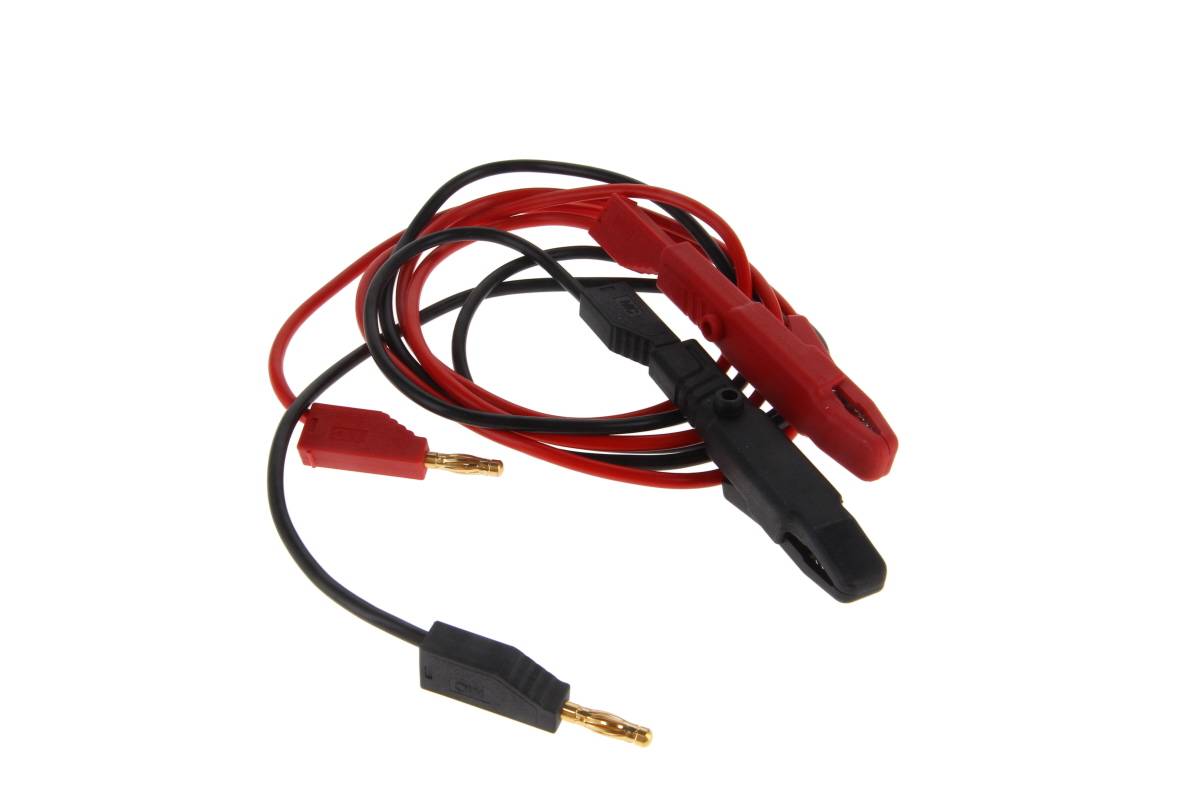 Adapterkabel Krokodilklemmen mit 4mm Sicherheitsstecker