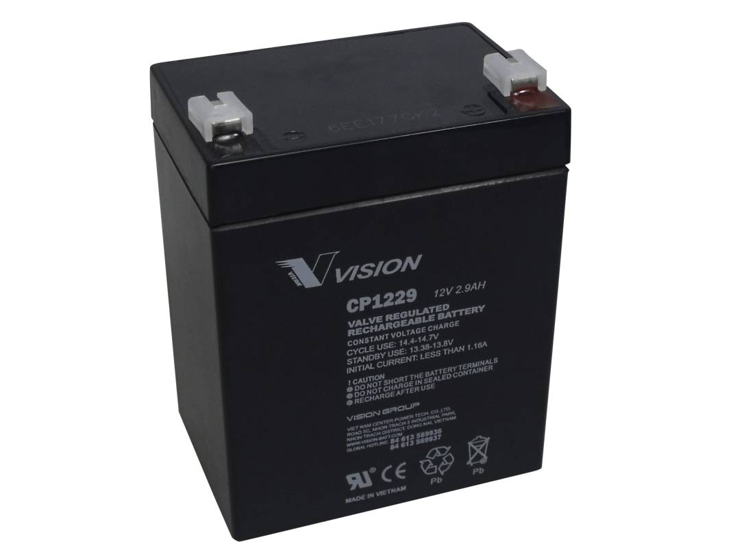 Vision Blei Akku CP1229 12.0V 2.9Ah