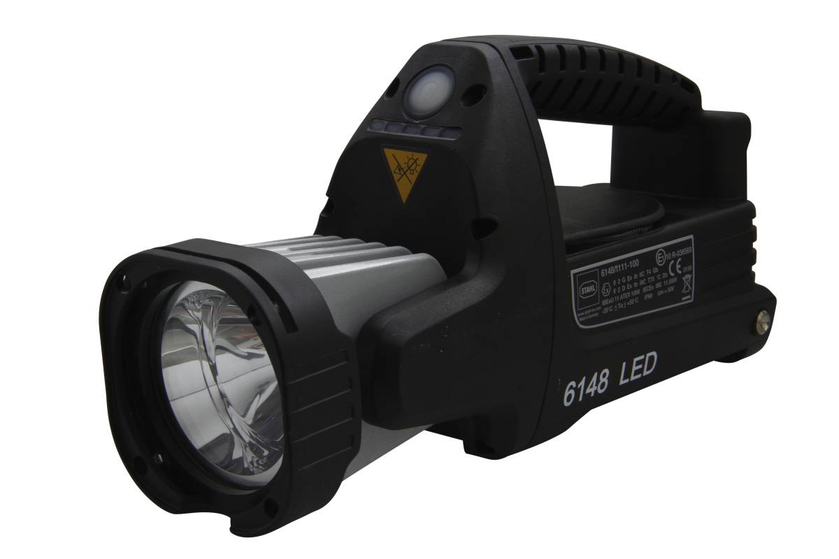 Handscheinwerfer Stahl 6148 EX LED ohne Ladesessel