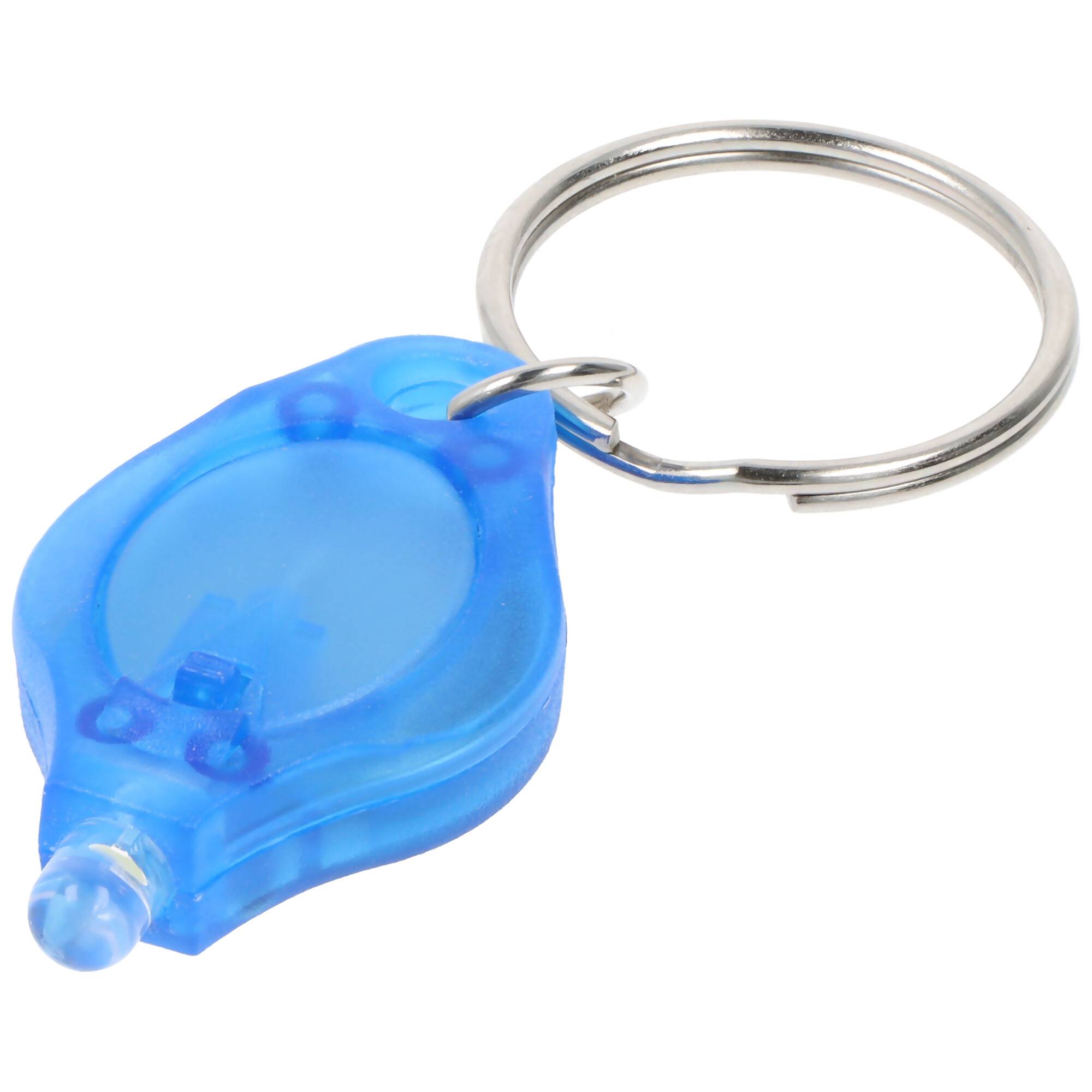 LED-Taschenlampe Mini mit weißer LED, mit Schlüsselanhäger