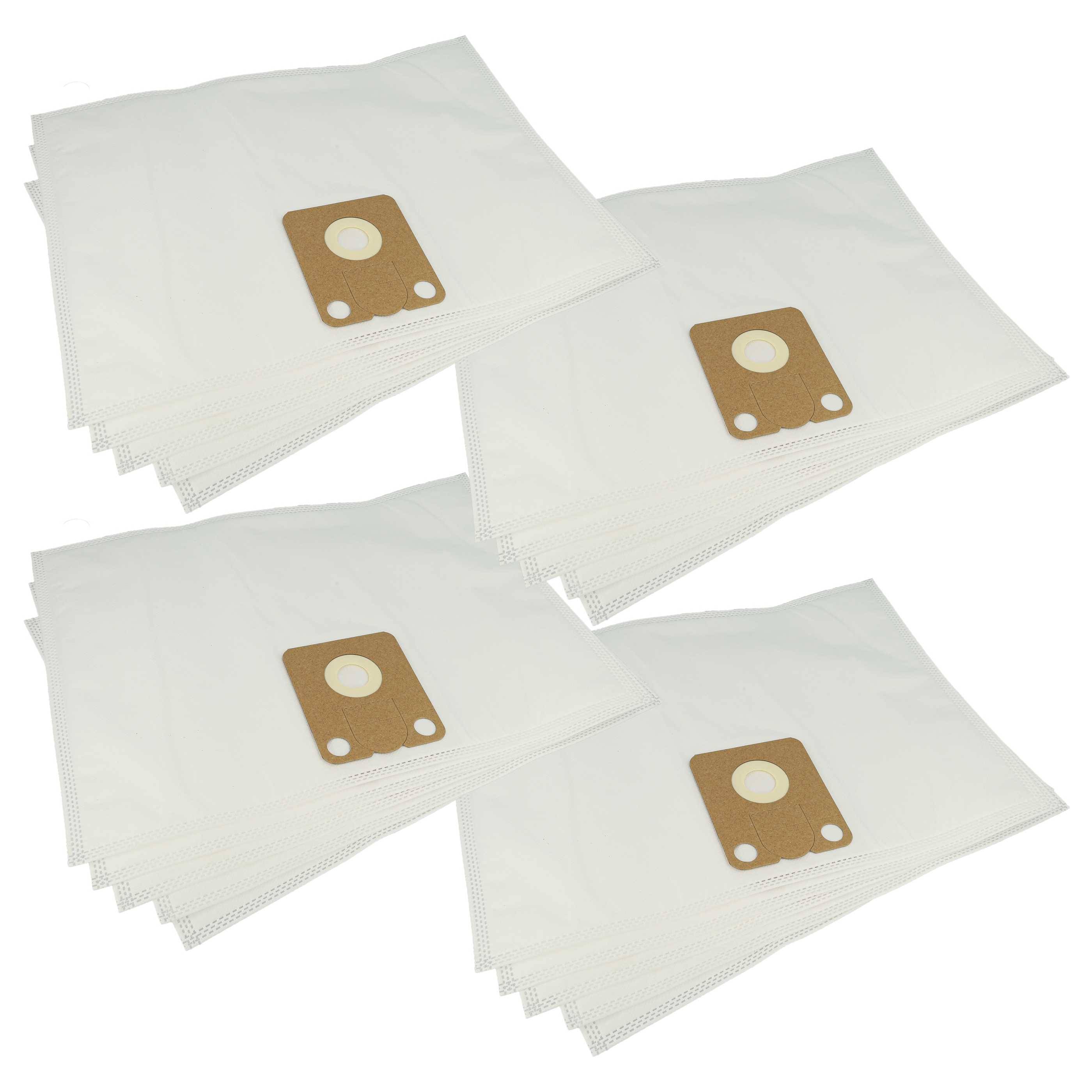 vhbw 20x Staubbeutel Ersatz für Vermop 7441 für Staubsauger - Mikrovlies, 31,5cm x 41,5cm Weiß