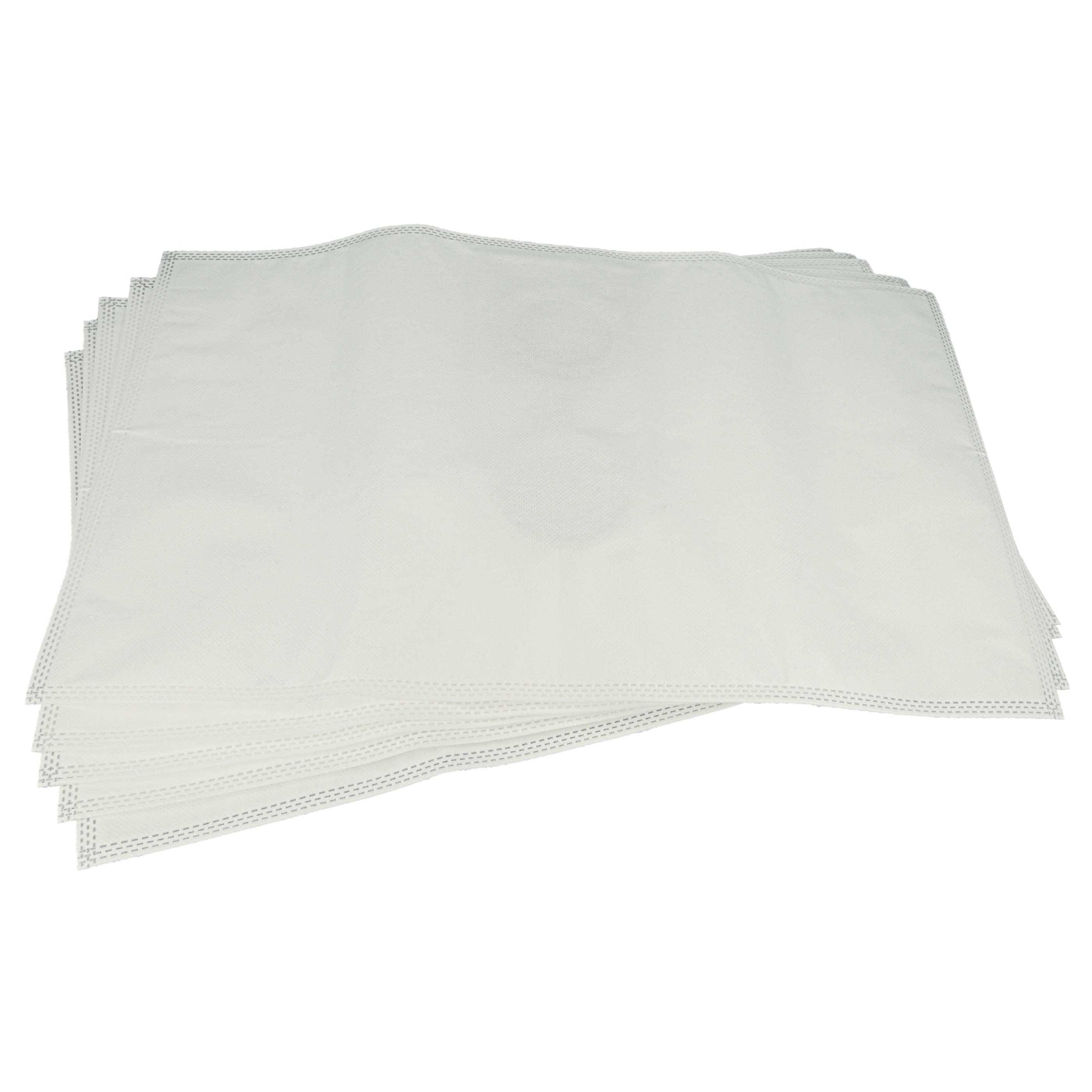 vhbw 20x Staubbeutel Ersatz für Starmix FBV 20, 434827 für Staubsauger - Mikrovlies, 20 l Füllvolumen, 31cm x 51cm Weiß