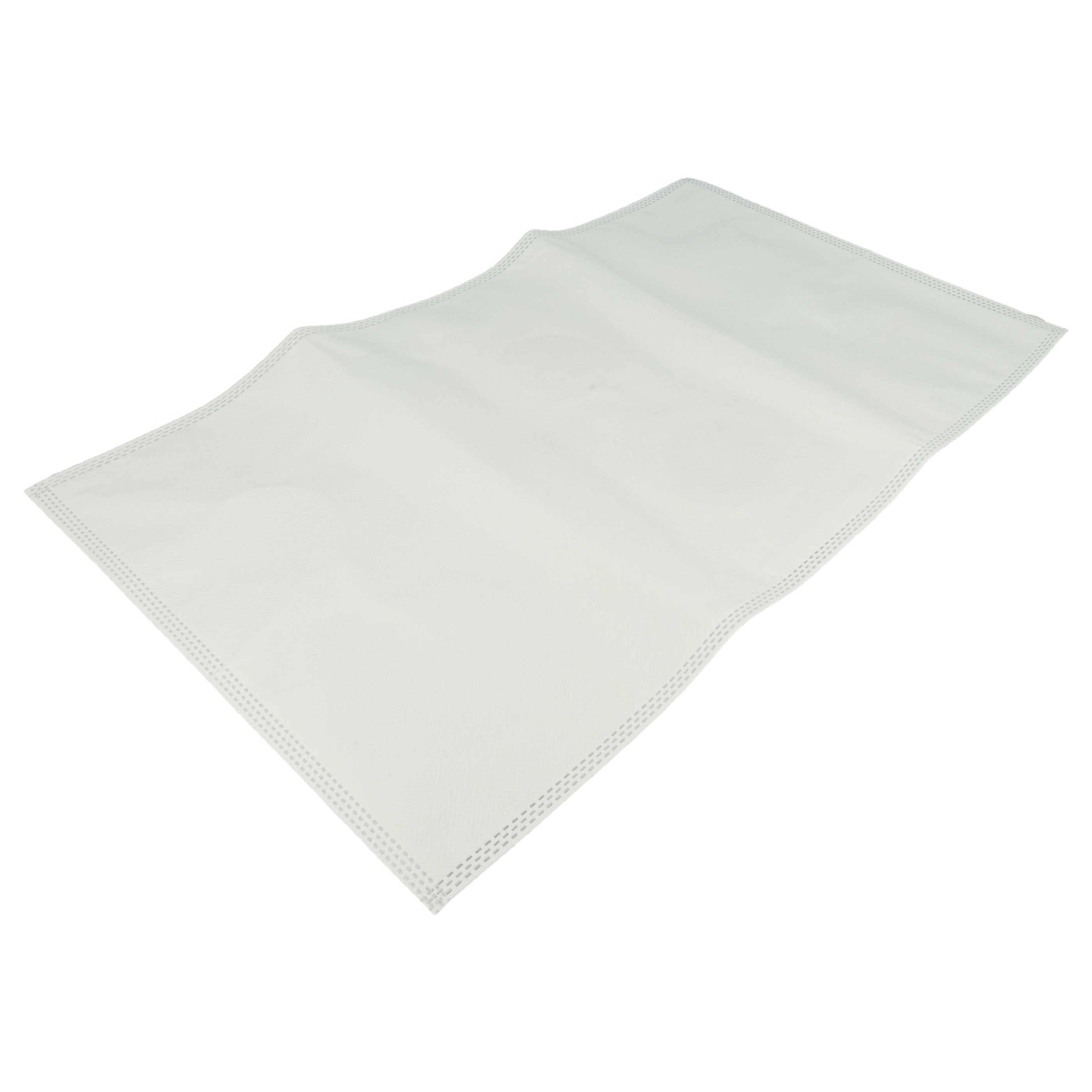 vhbw 20x Staubbeutel Ersatz für Starmix FBV 20, 434827 für Staubsauger - Mikrovlies, 20 l Füllvolumen, 31cm x 51cm Weiß