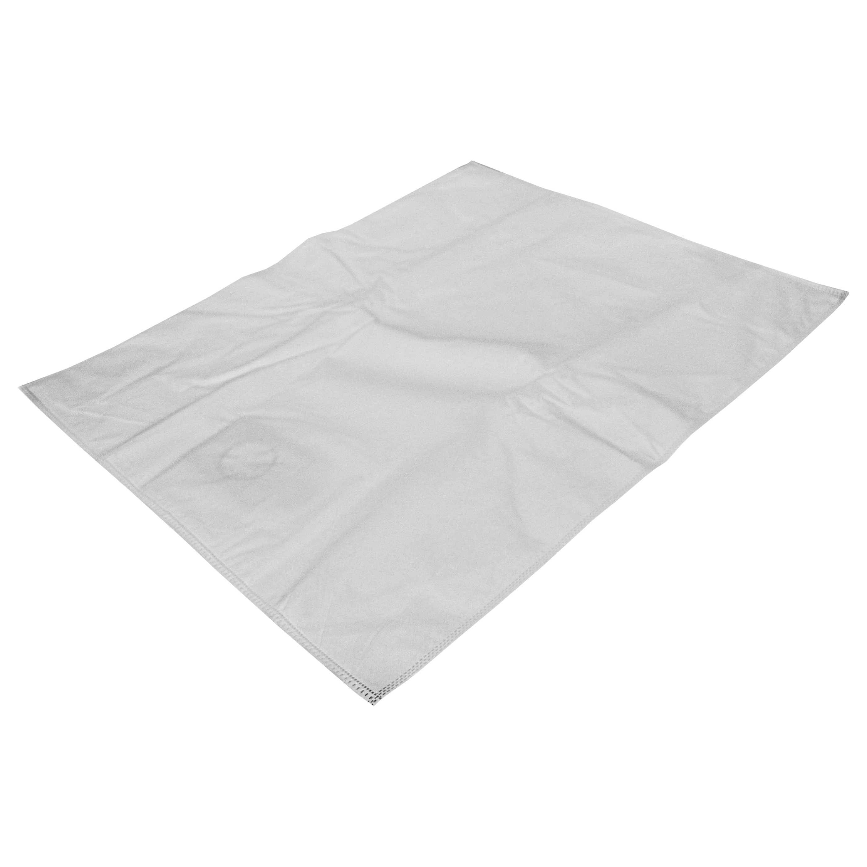 vhbw 20x Staubbeutel Ersatz für Numatic NVM-4BH, 604019 für Staubsauger - Mikrovlies, 76cm x 63cm Weiß