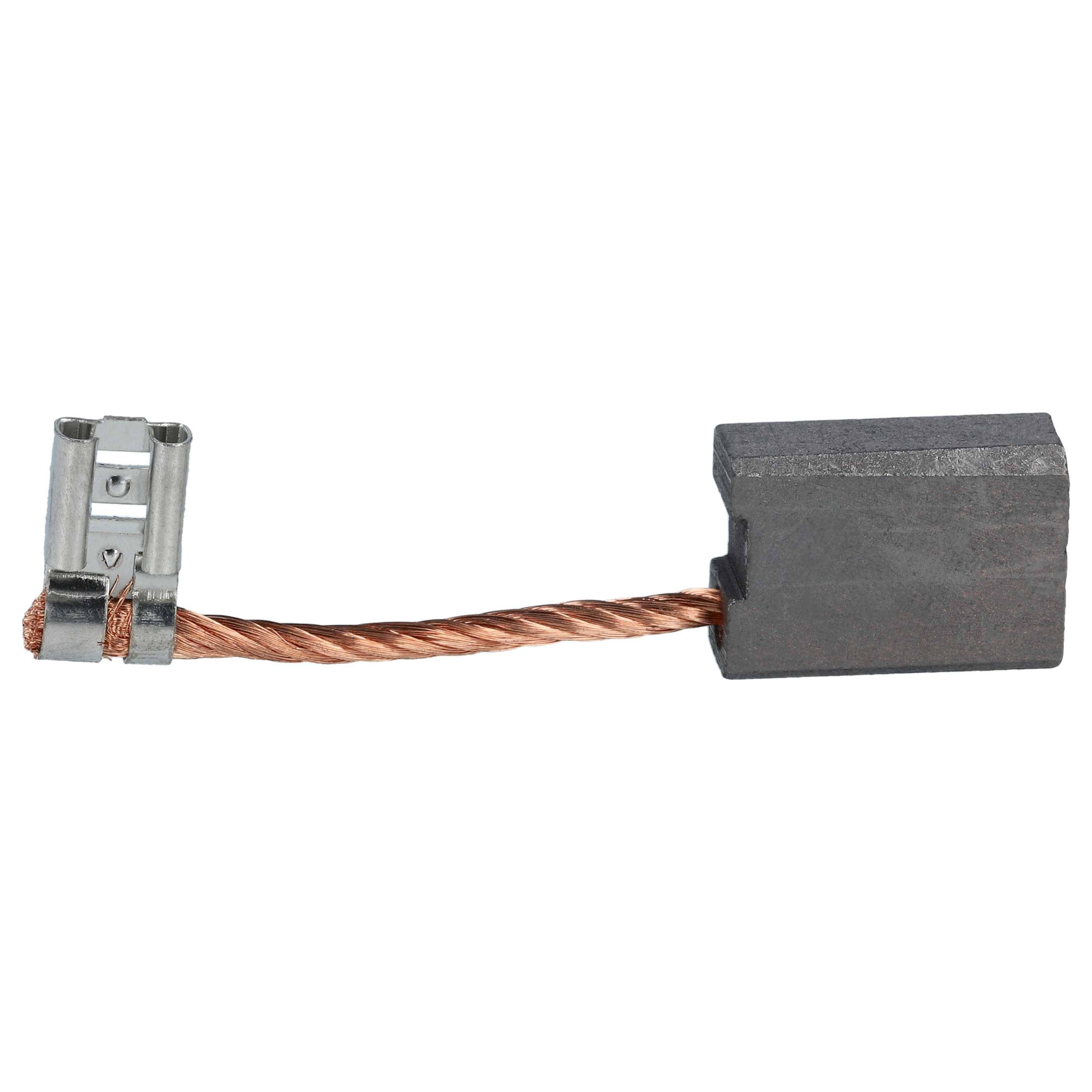 vhbw 4x Kohlebürste 7 x 14 x 20 mm Ersatz für Kärcher 6.610-058.0 für Bodenreiniger, Saugwischer