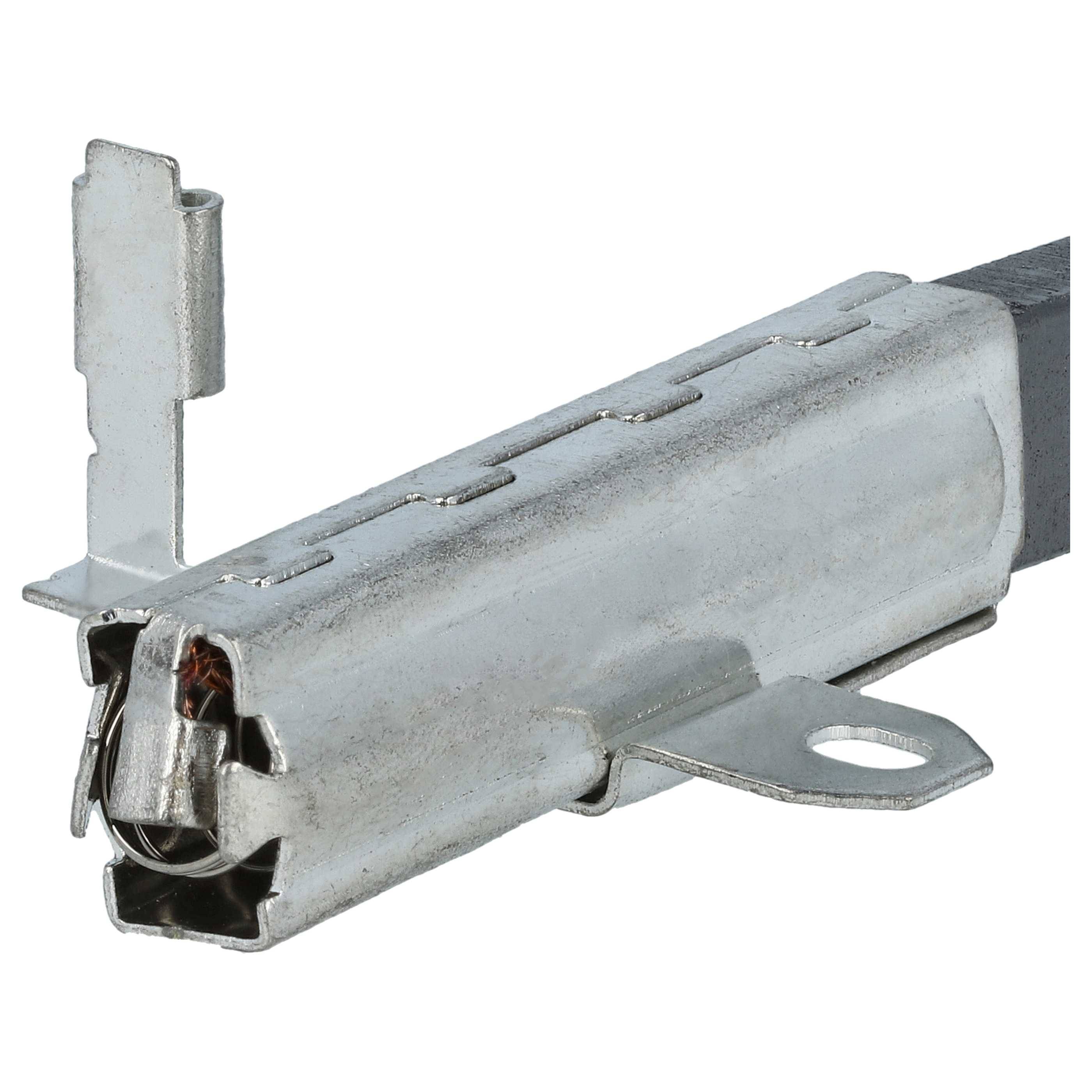 vhbw 2x Kohlebürste 6,3 x 14 x 32 mm kompatibel mit Bona ST 22, RS 27, Power Scrubber, Columbus Staubsauger