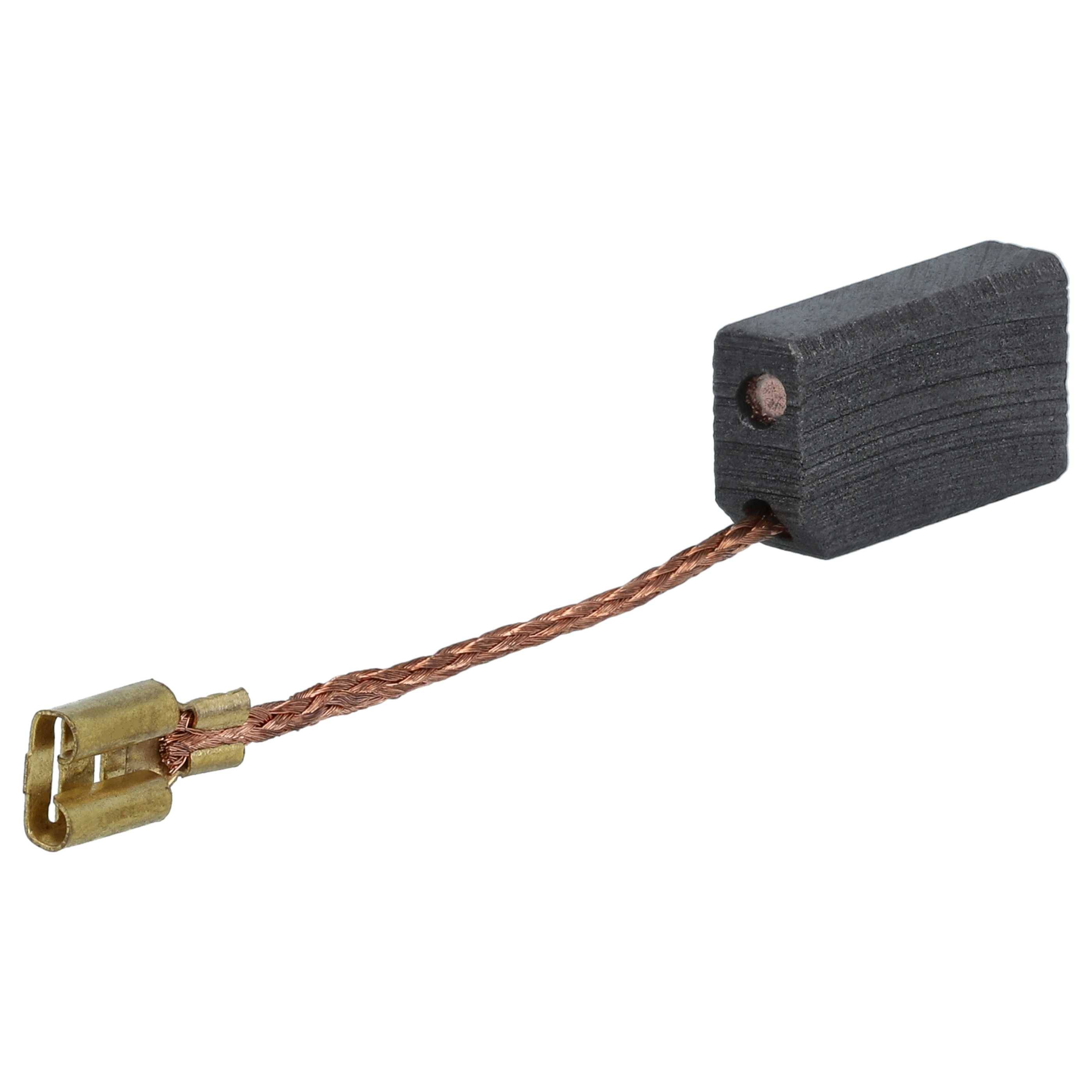 vhbw 2x Kohlebürste 5 x 10 x 17 mm kompatibel mit Fein KBH 25, FSS 12-27 E, BOS 16-2, BOS 16, BLS 4.2, BLS 3.5, BLK 5.0 Bohrmaschine, Schleifer