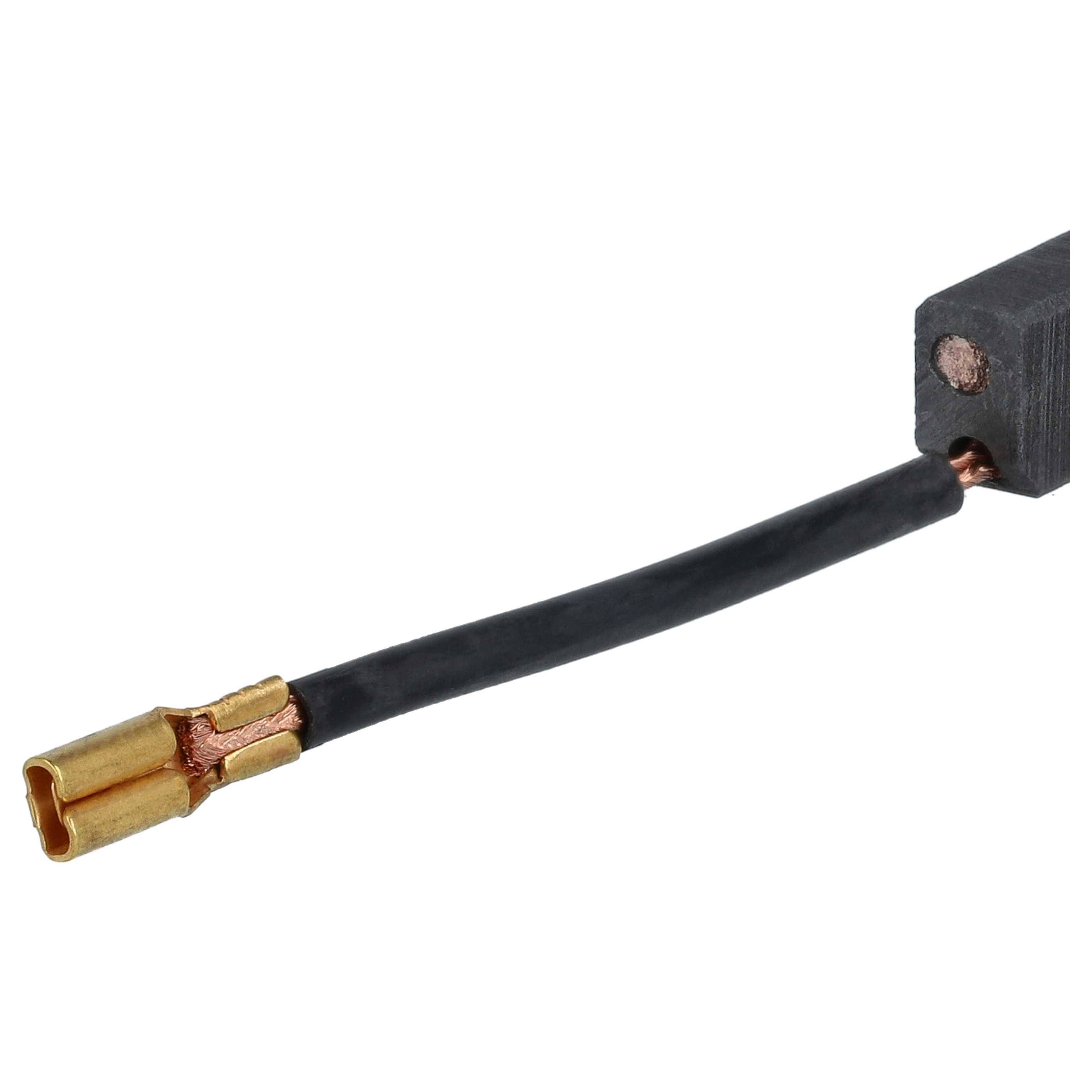 vhbw 2x Kohlebürste 5 x 8 x 14 mm Ersatz für Fein 30711128005, 30711140000, 30711128010, 30711131000 für Schlagbohrer, Bohrmaschine