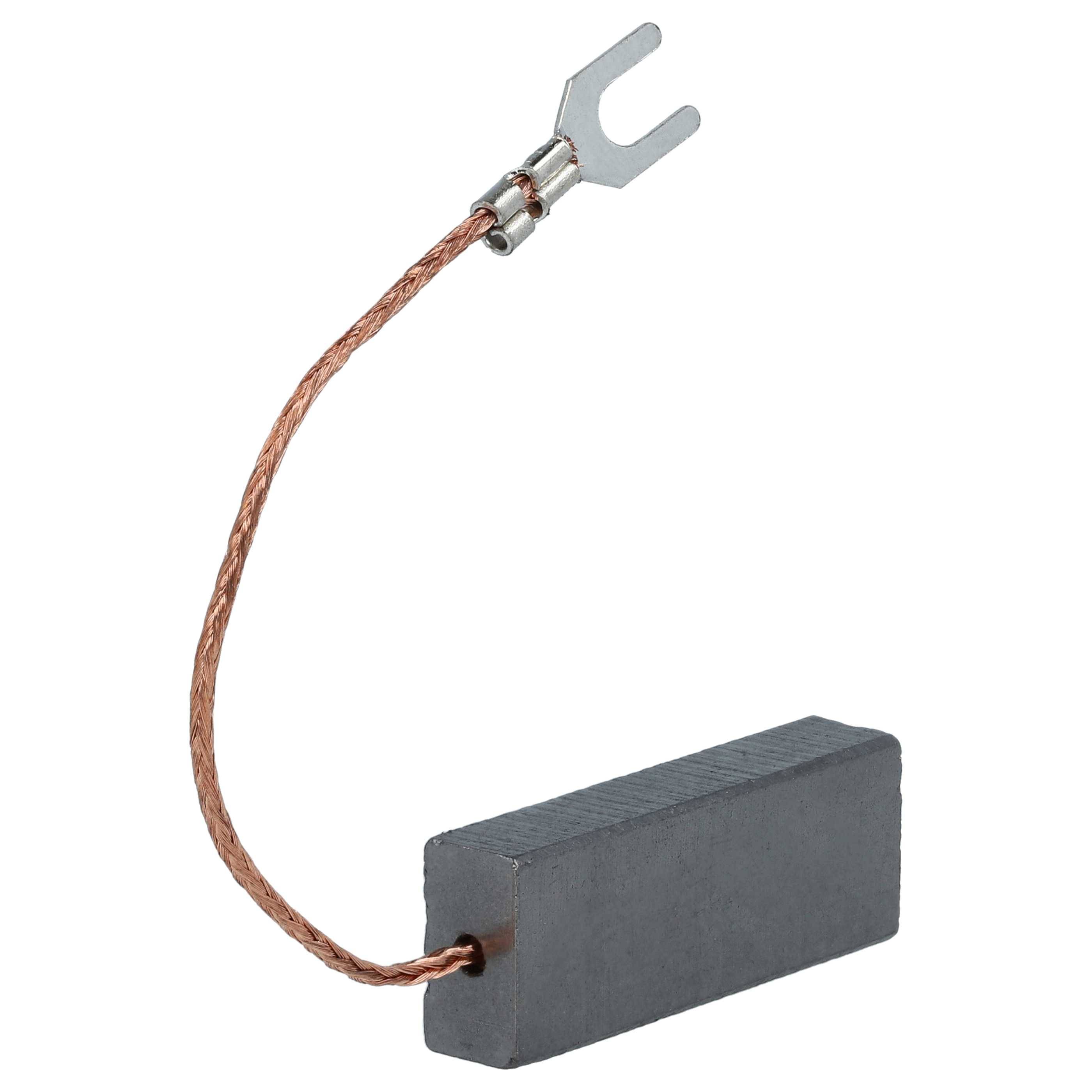 vhbw Kohlebürste 6,3 x 11 x 30 mm kompatibel mit Kärcher 1.428-101.0, 1.103-495.0, 1.013-022.0, 1.428-111.0, 1.428-110.0 Nass-/Trockensauger