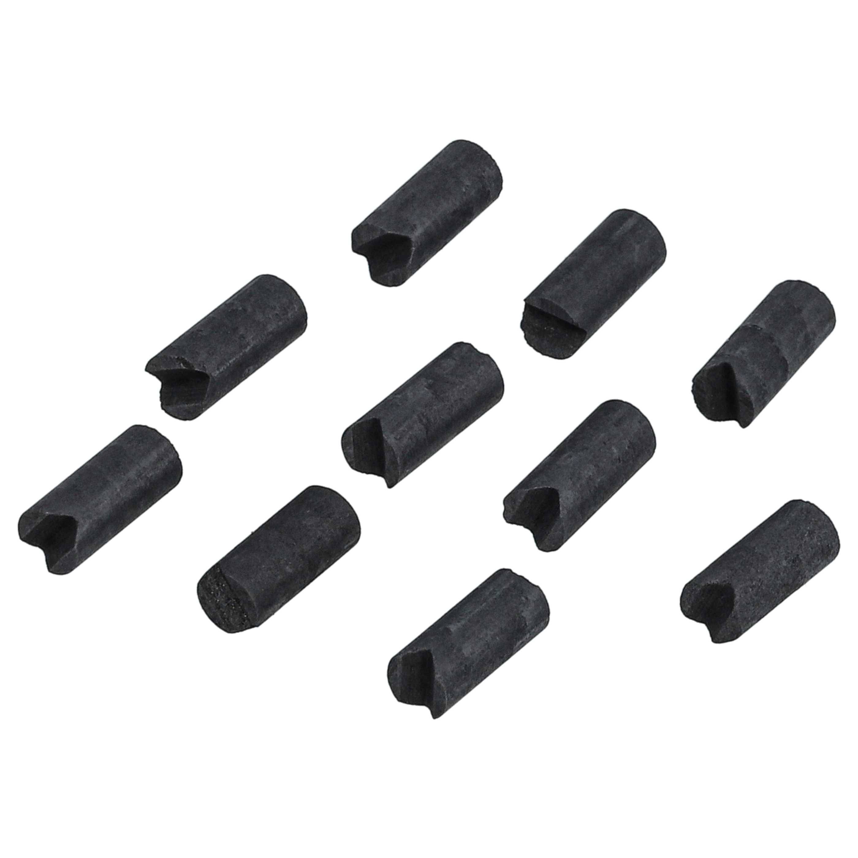 vhbw 10x Kohlebürste 6,5 x 3 x 3 mm Ersatz für Gützold/PIKO 30001168, 4001883600307, E600300, 4062964001239 für Modellbau Eisenbahn