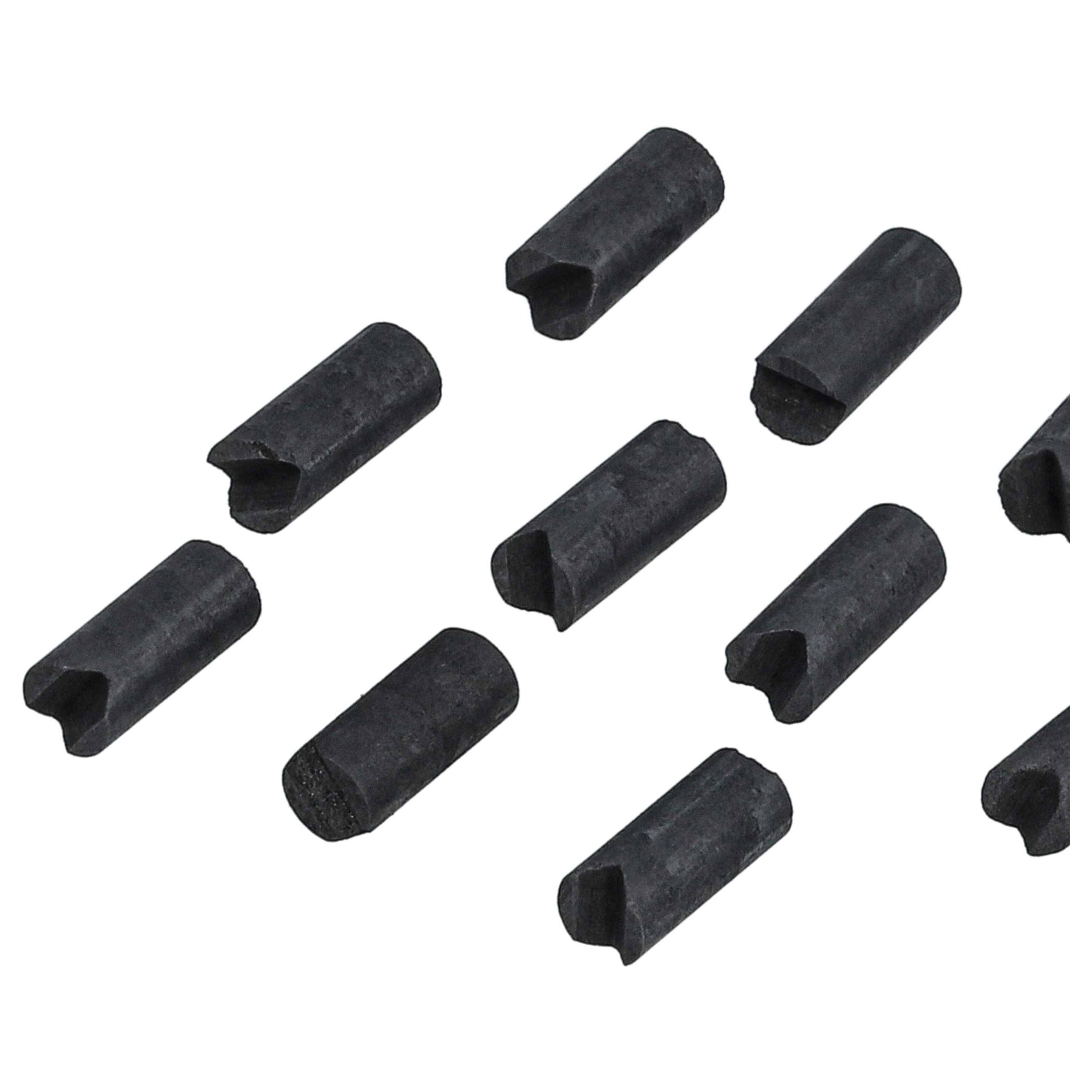 vhbw 10x Kohlebürste 6,5 x 3 x 3 mm kompatibel mit Packard Bell BR 86, BR 80, BR 75, BR 64, BN 150, E44, BR 42, BR 24, BR 50 Modellbau Eisenbahn