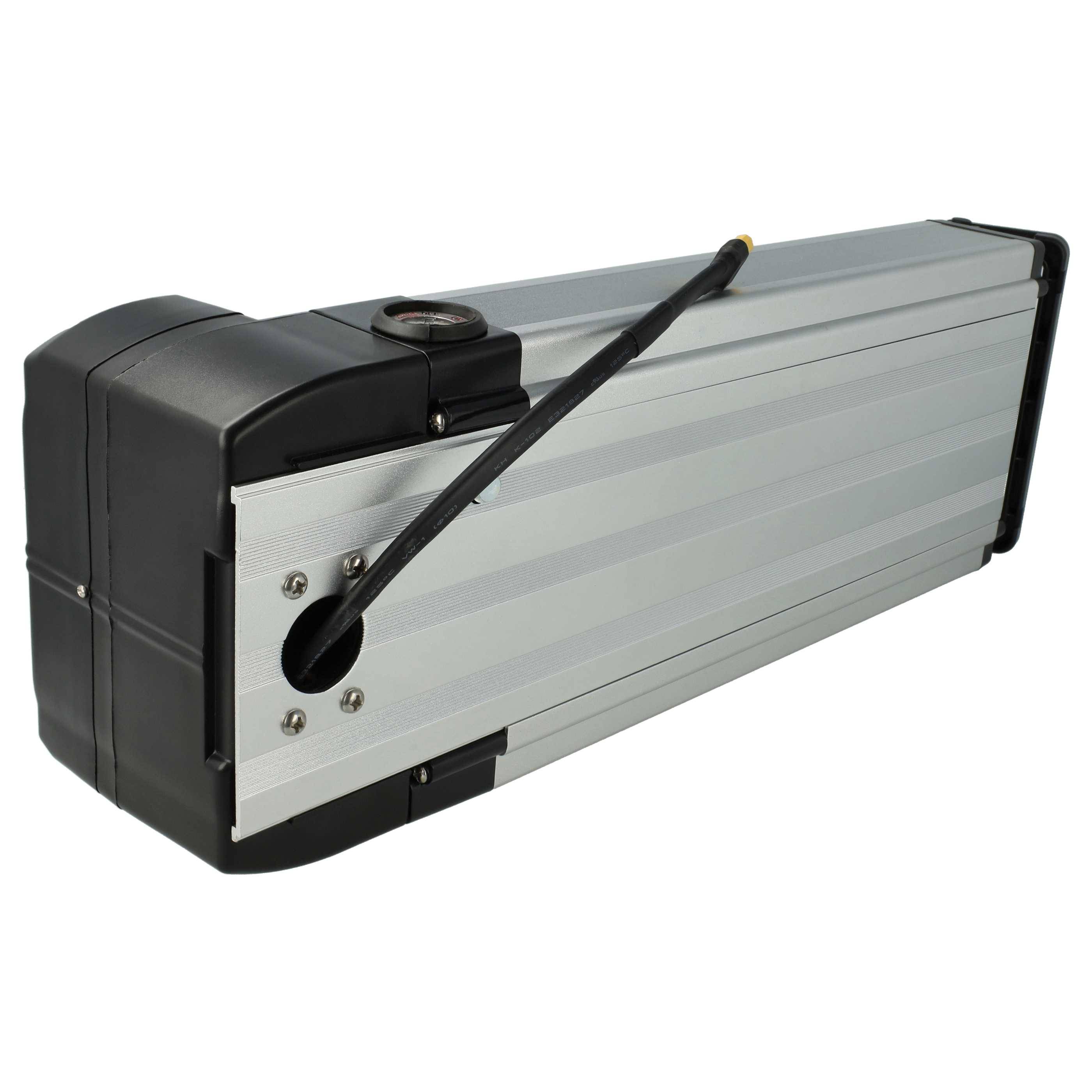 vhbw Akku kompatibel mit EGO City Line M1, City Line F2, City Line F1 E-Bike Elektrofahrrad (10400 mAh, 36 V, Li-Ion) + Ladegerät - Silber