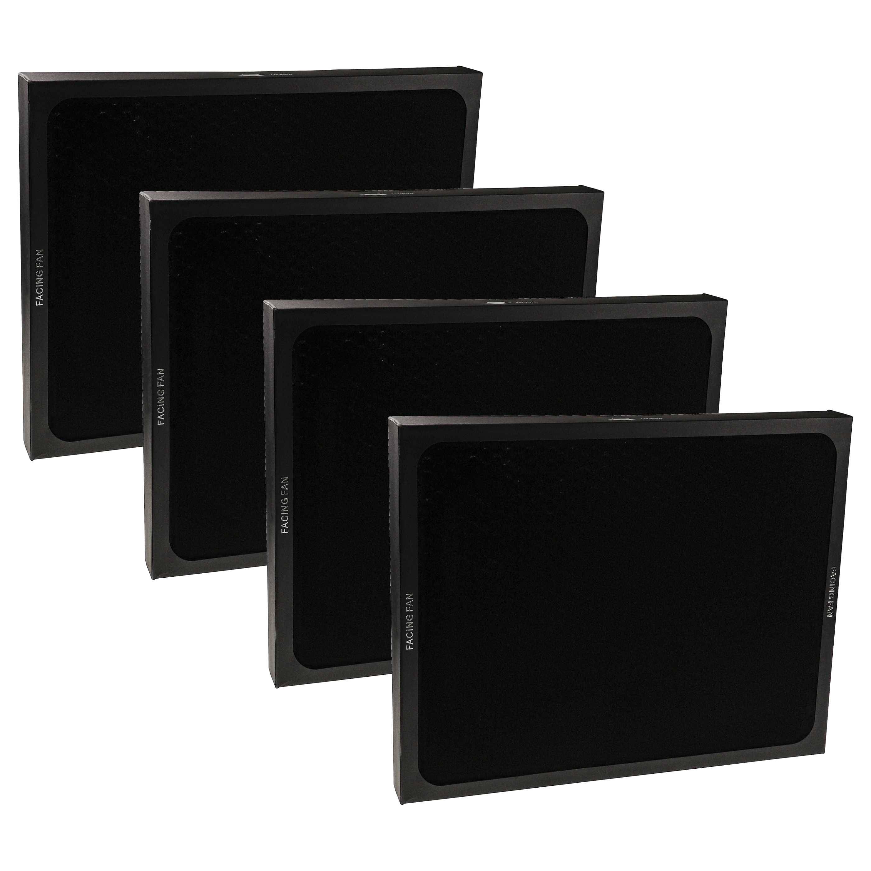 vhbw 4x Luftilter kompatibel mit Blueair Classic 270E Slim, 280i, 303 Luftreiniger - Kombifilter Partikel + Aktivkohle