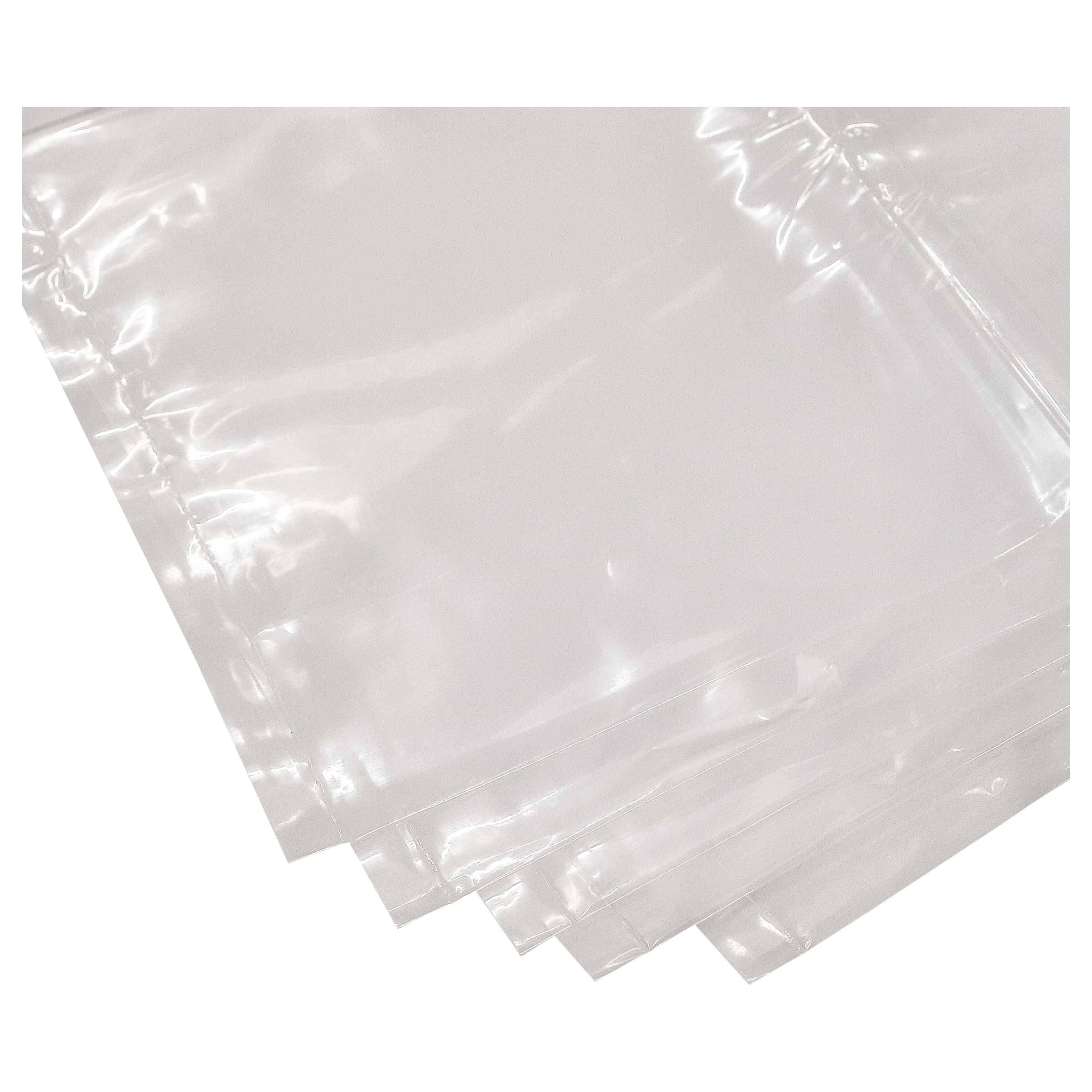 vhbw 10x Entsorgungsbeutel kompatibel mit Dustcontrol S 34000X, 11000, 21000, 32000 Staubsauger - Polyethylen, 110cm x 70cm, Transparent