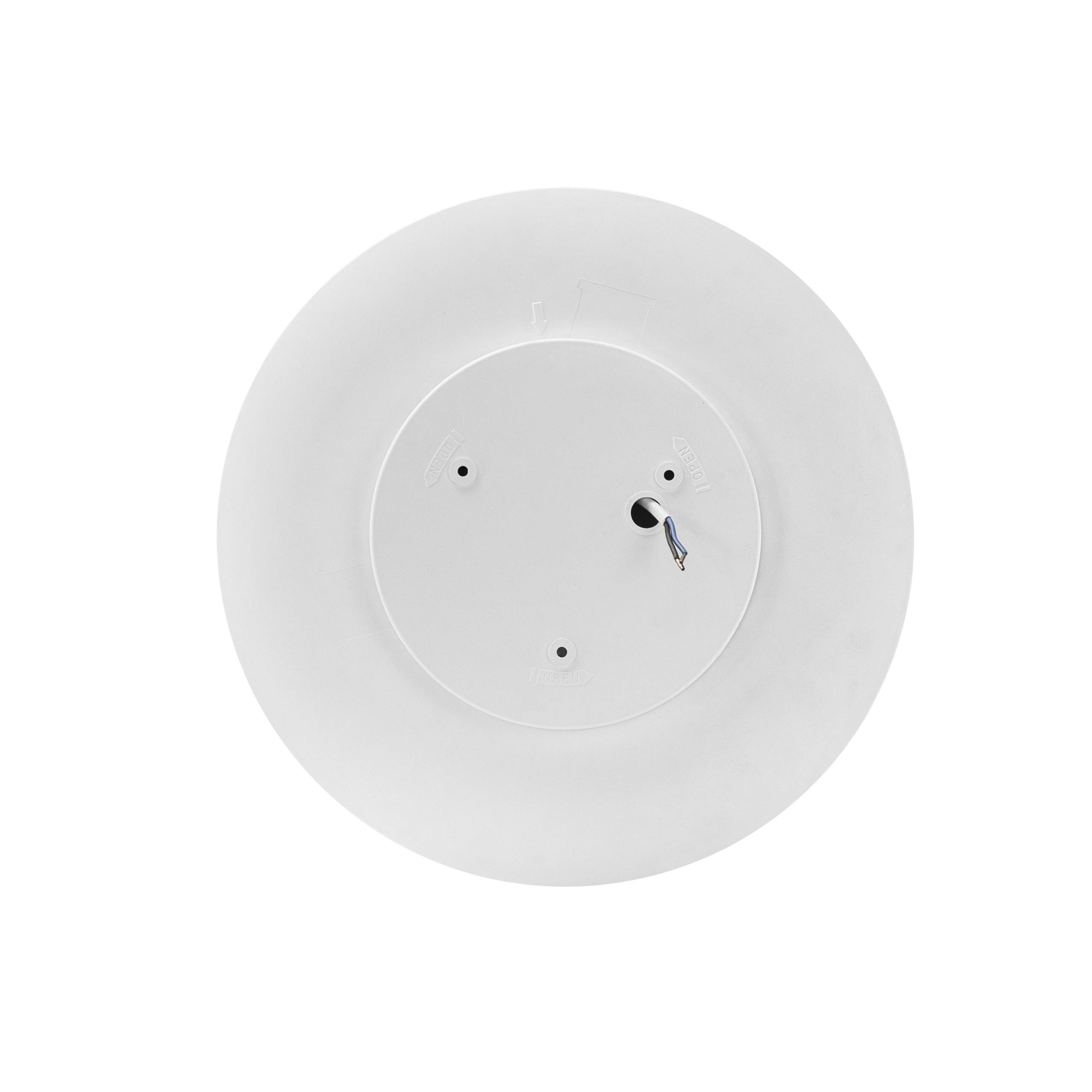 Spectrum LED NYMPHEA PROXI PIR 18W Deckenleuchte 120° 2000lm weiß IP54 rund Warmweiß 3000K mit Bewegungssensor