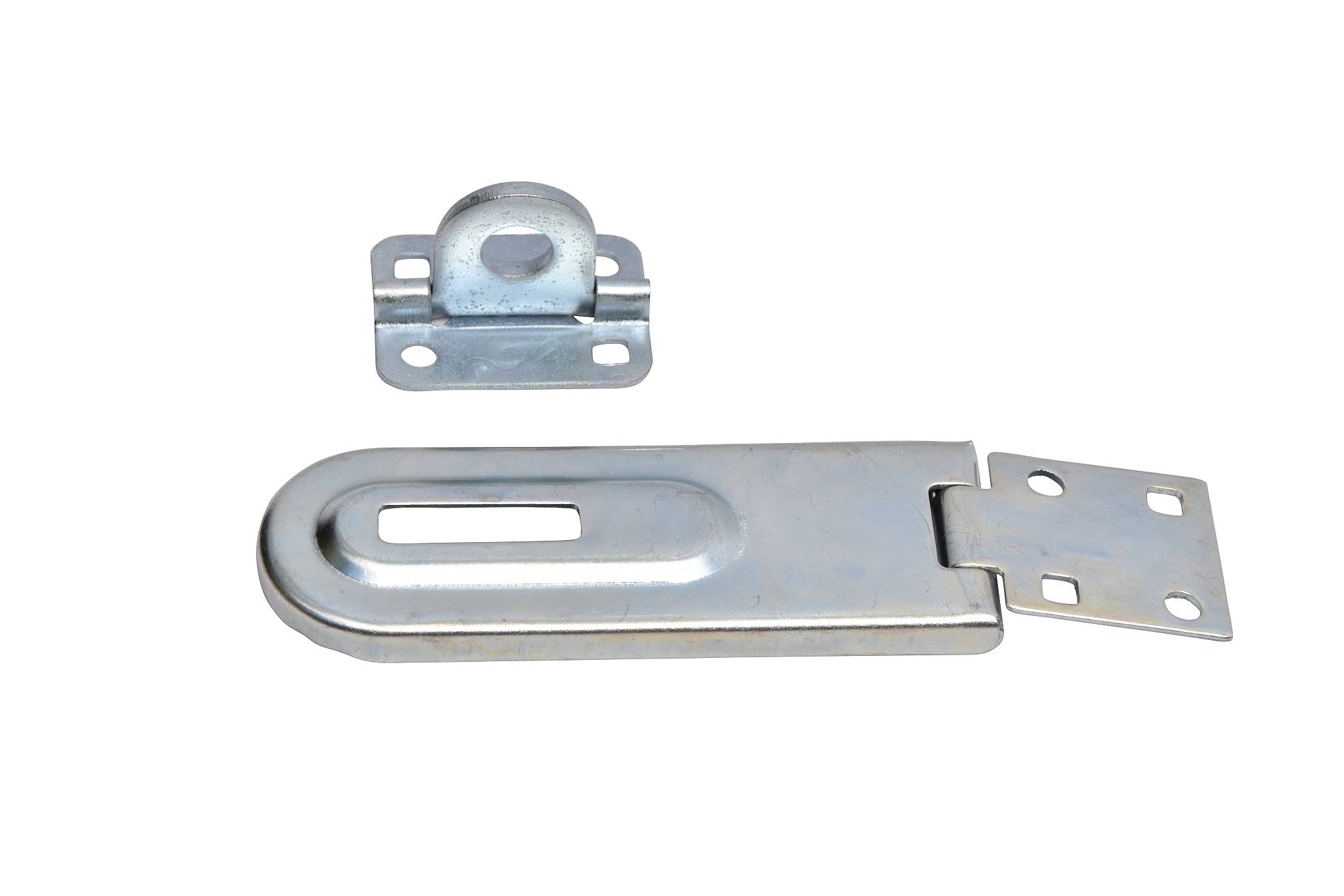 Überfalle Vorhängeschloss Türbeschlag Keller Schloss Riegel Stahl 118x45mm