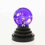 Mini Plasma Kugel Party Plasmaball magische Blitz-Show Retro Lichteffekt H: 14cm