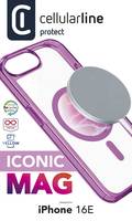 Cellularline Iconic MAG MagSafe Case fr Apple iPhone 16e Pink