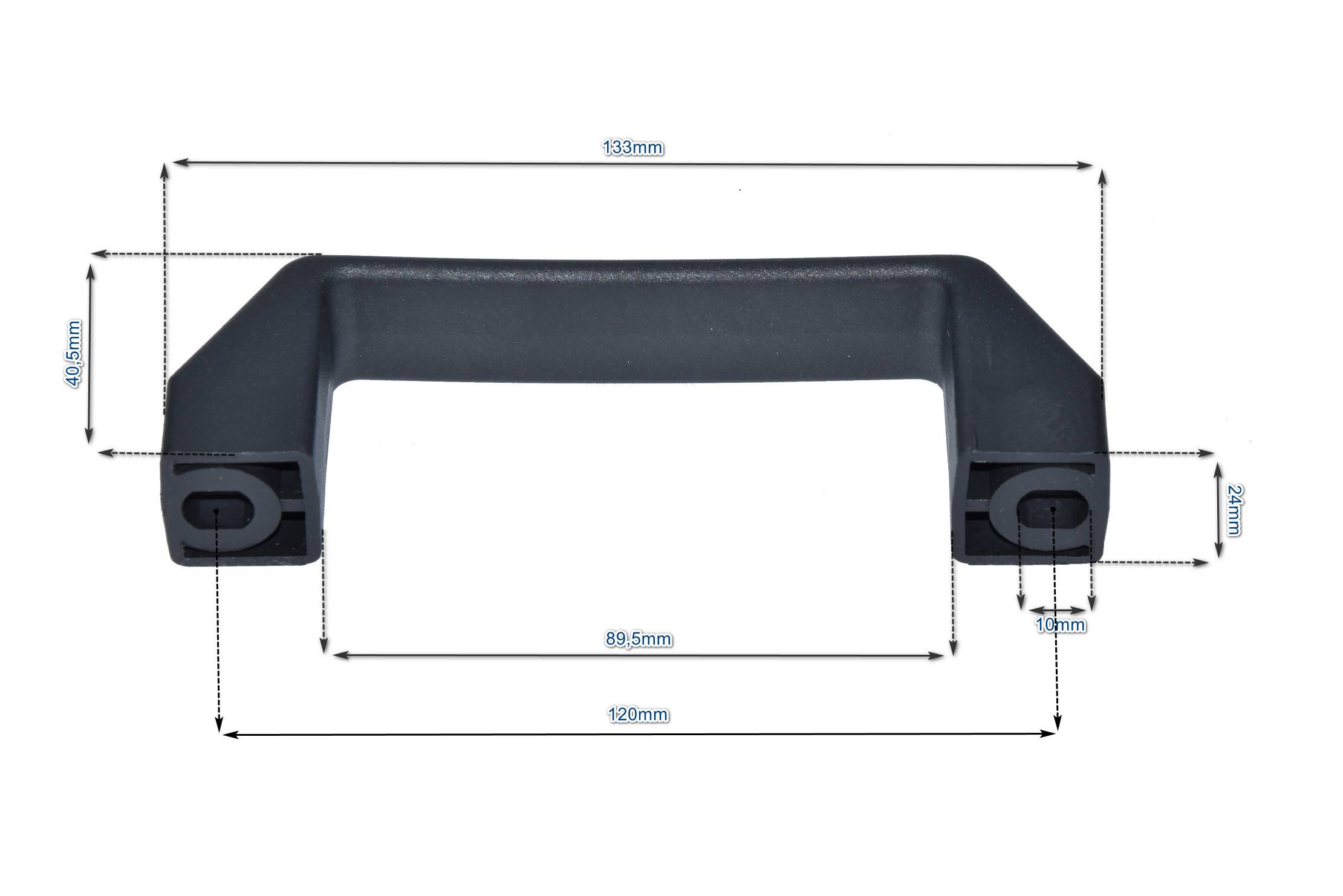 Kunststoffgriff Haltegriff Tragegriff Handgriff Bügelgriff universaler Griff 120mm