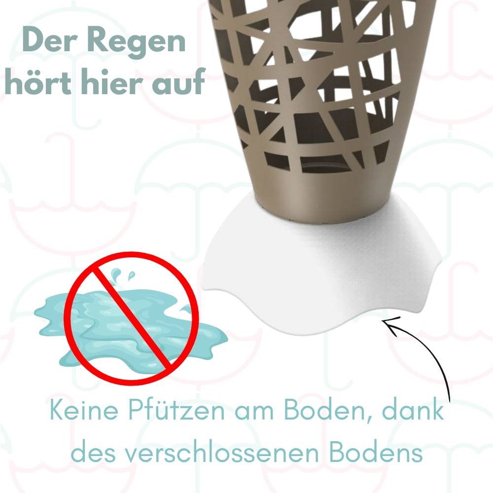 2x Regenschirmständer Schirmständer für Regenschirm Ständer Halter Korb Regenschirmhalter Schirmhalter Boden