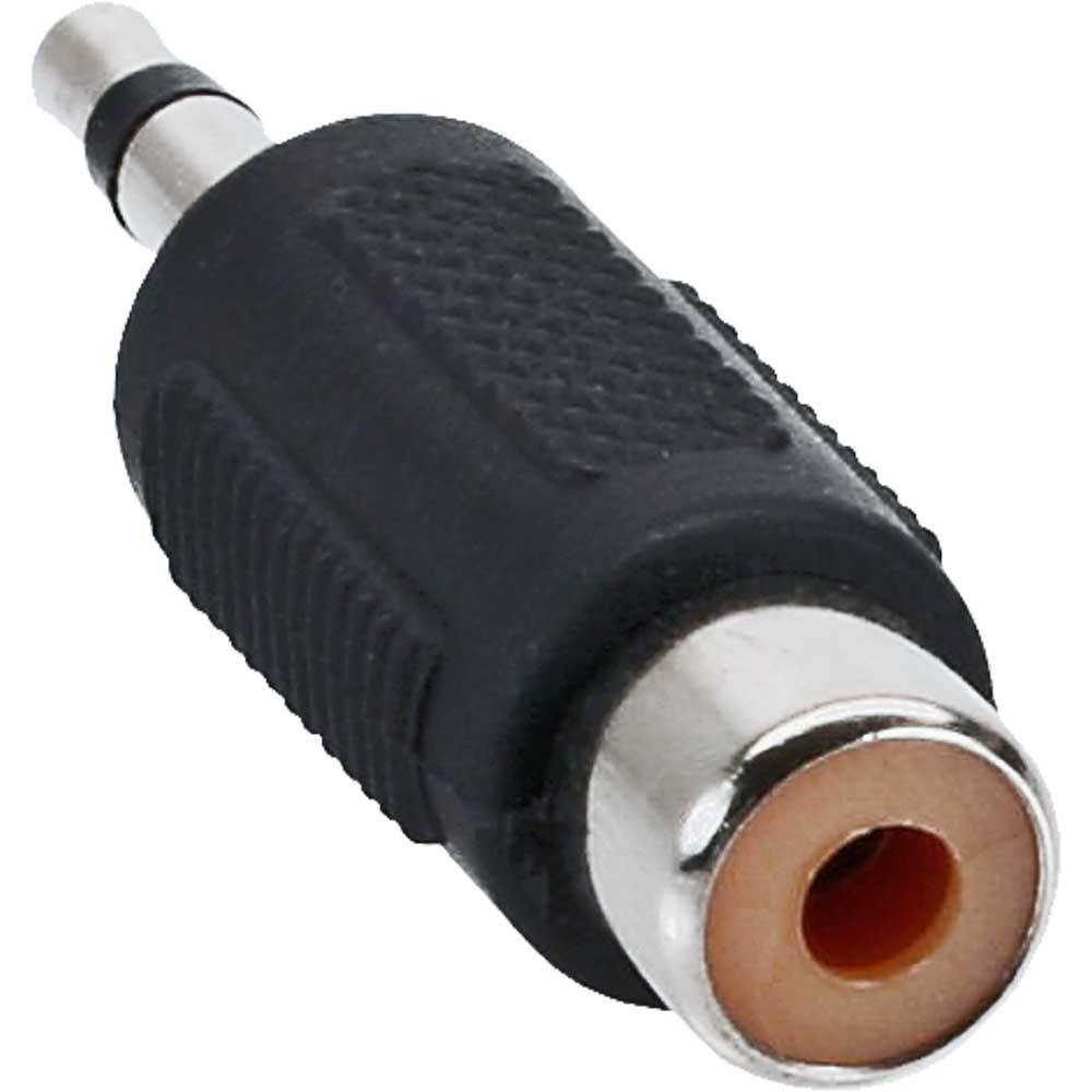 InLine® 99326 Audio Adapter, 3,5mm Klinke Stecker an 1x Cinch Buchse, Mono