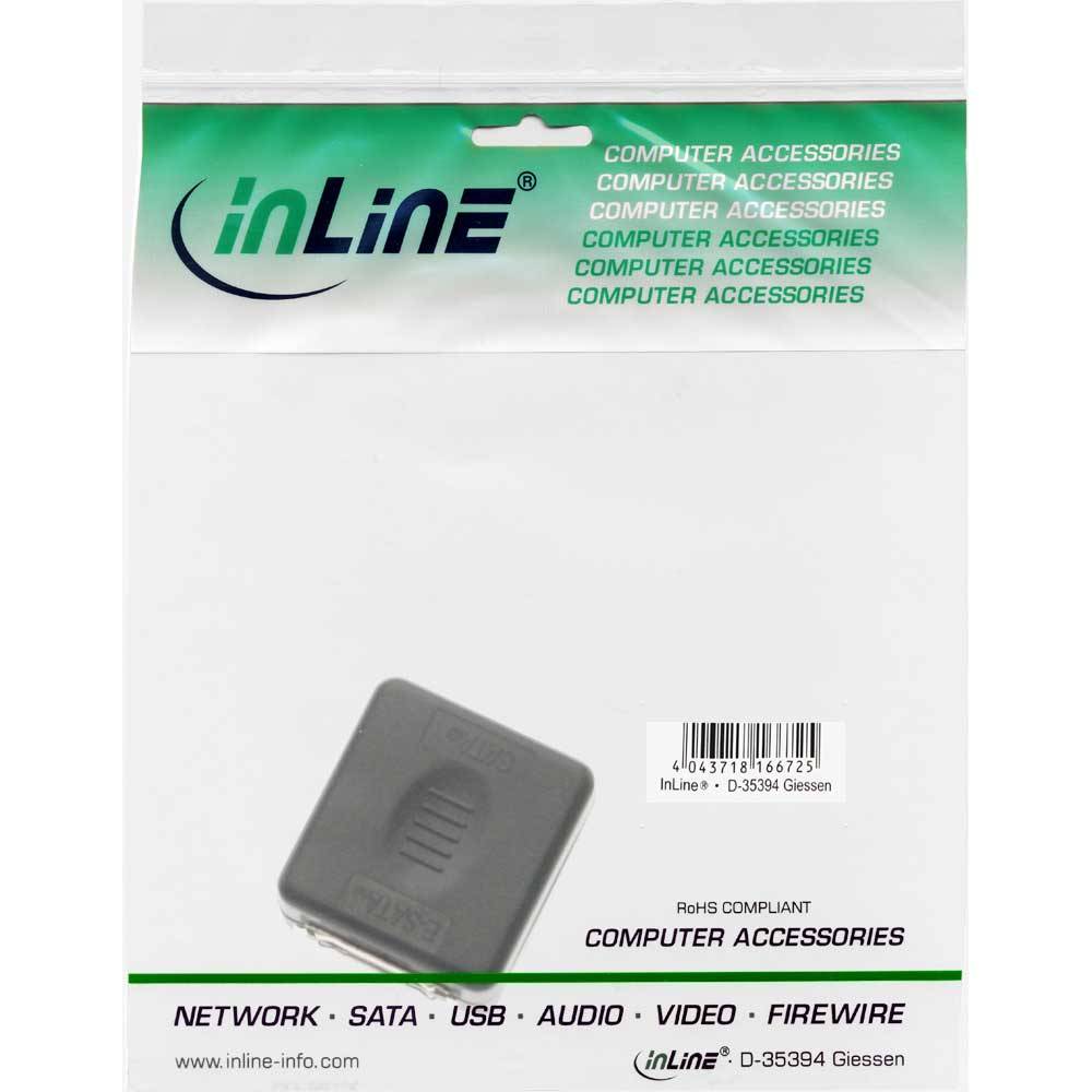 InLine® 27500 eSATA auf SATA Adapter, eSATA Buchse an SATA Buchse