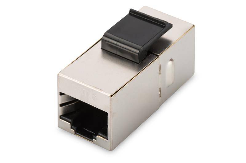 DIGITUS Modular Adapter Kat.6e, geschirmt, 2 x RJ45 Kupplung