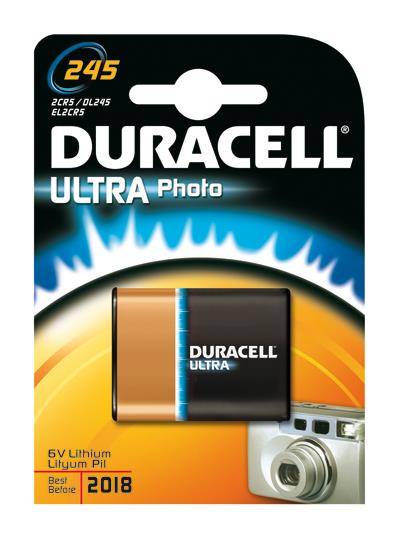 Duracell 5000394245105 Dura Photo (Blis.) 2CR5 6V 1er
