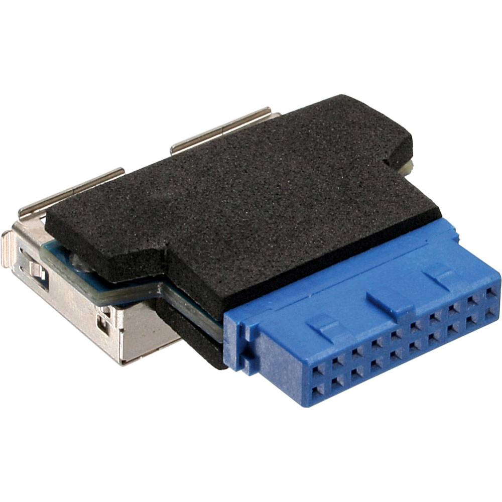InLine® 33444I USB 3.0 Adapter, 2x Buchse A auf Pfostenanschluss