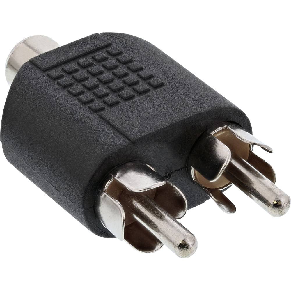 InLine® 99311 Audio Adapter, Cinch Buchse an 2x Cinch Stecker