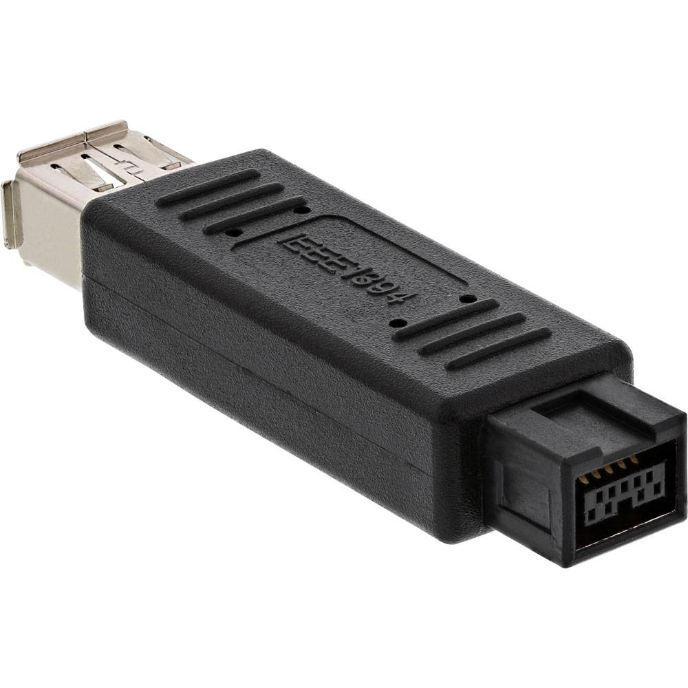 InLine® 34600A FireWire Adapter, 6pol Buchse/9pol Stecker