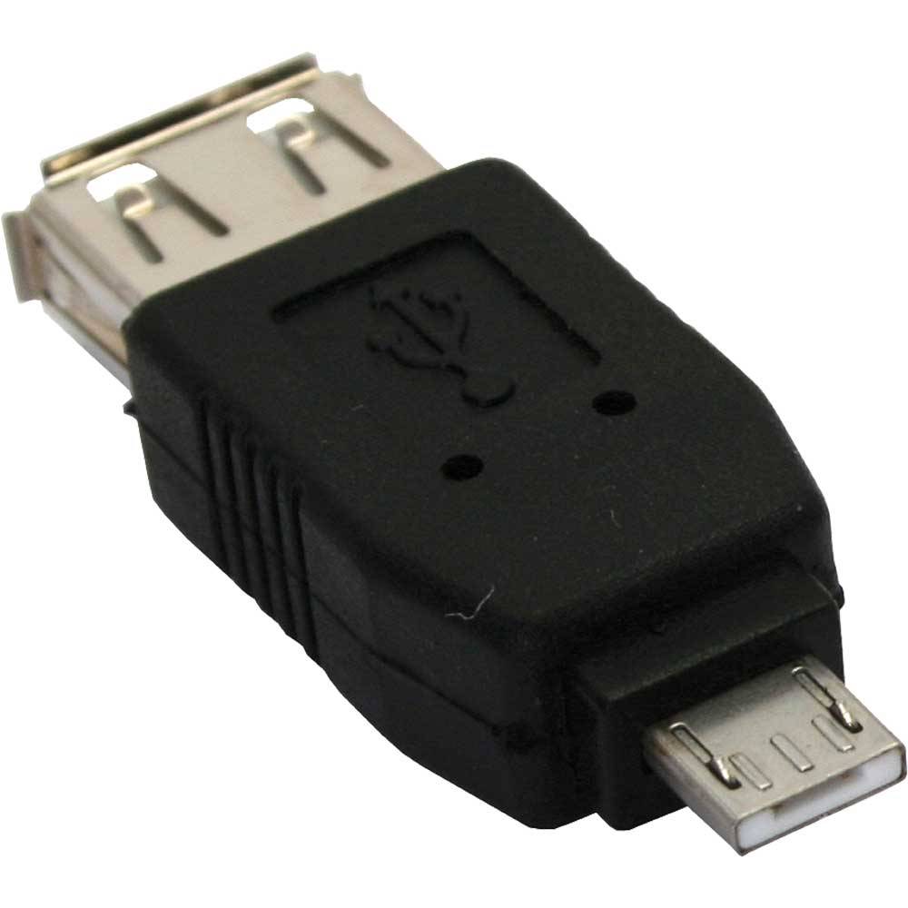 InLine® 31600 Micro-USB Adapter, Micro-A Stecker an USB A Buchse