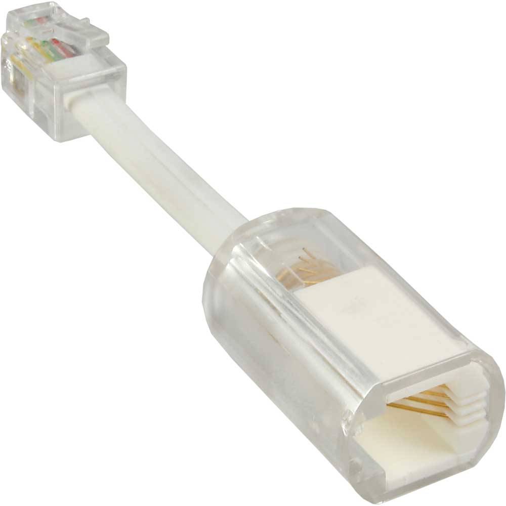 InLine® 18890 Twist-Stop, Entwirrer für Kabel von Telefonhörer, mit Kabel