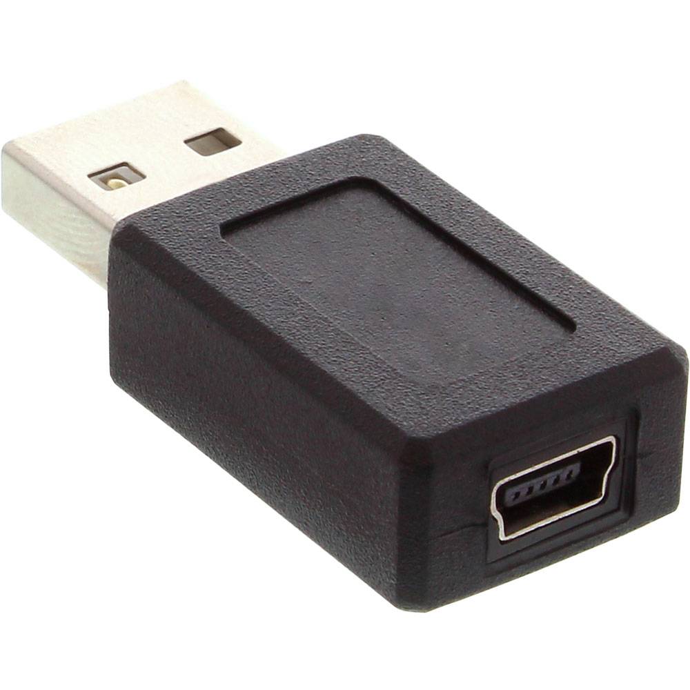 InLine® 33500A USB 2.0 Adapter, Stecker A auf Mini-5pol Buchse