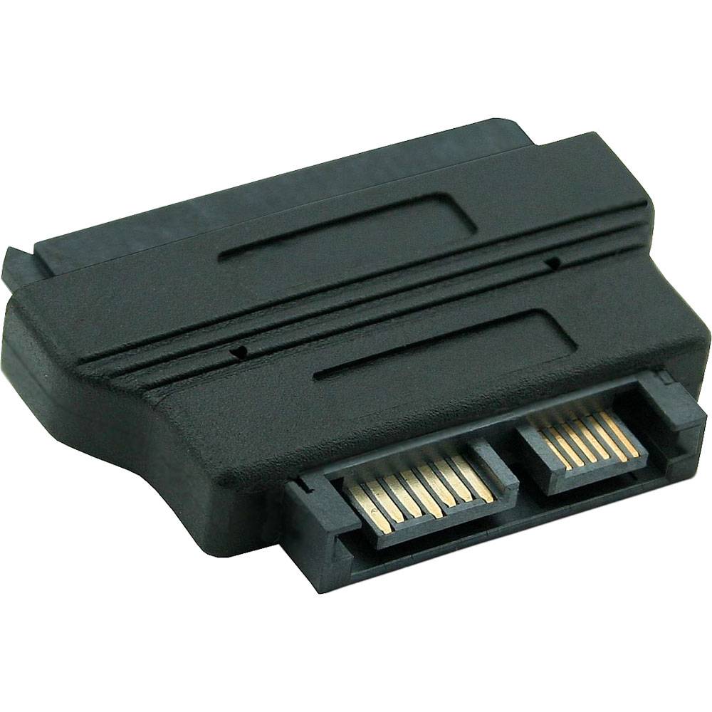 InLine® 29612 Adapter SATA, SATA 22pol. Stecker (7+15) auf Slimline SATA 13pol. Buchse (7+6)