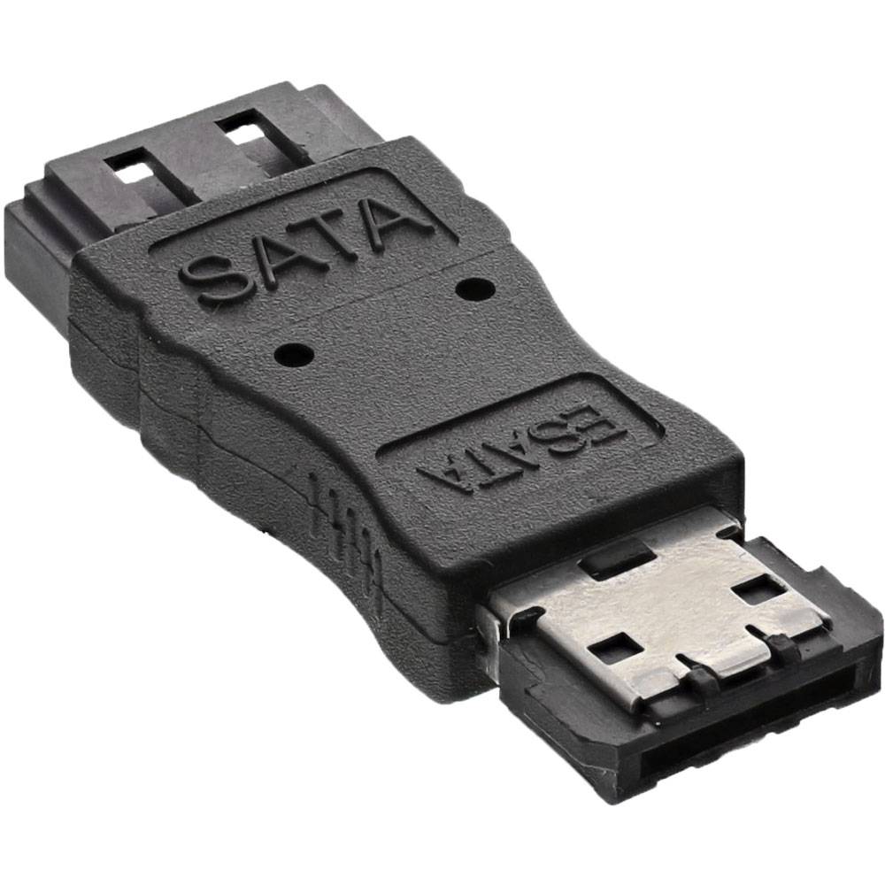 InLine® 27502 eSATA auf SATA Adapter, eSATA Stecker an SATA Buchse