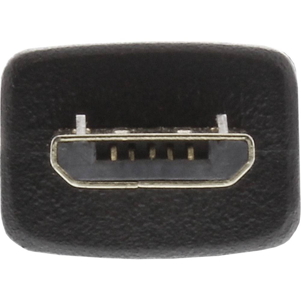 InLine® 31606 Micro-USB OTG Adapterkabel, Micro-B Stecker an USB A Buchse, 0,15m