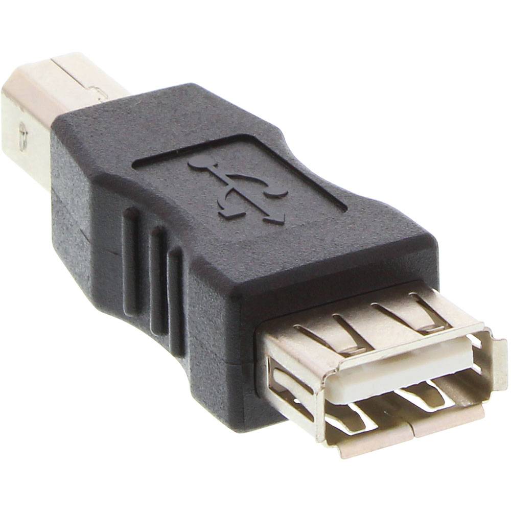 InLine® 33442 USB 2.0 Adapter, Buchse A auf Stecker B