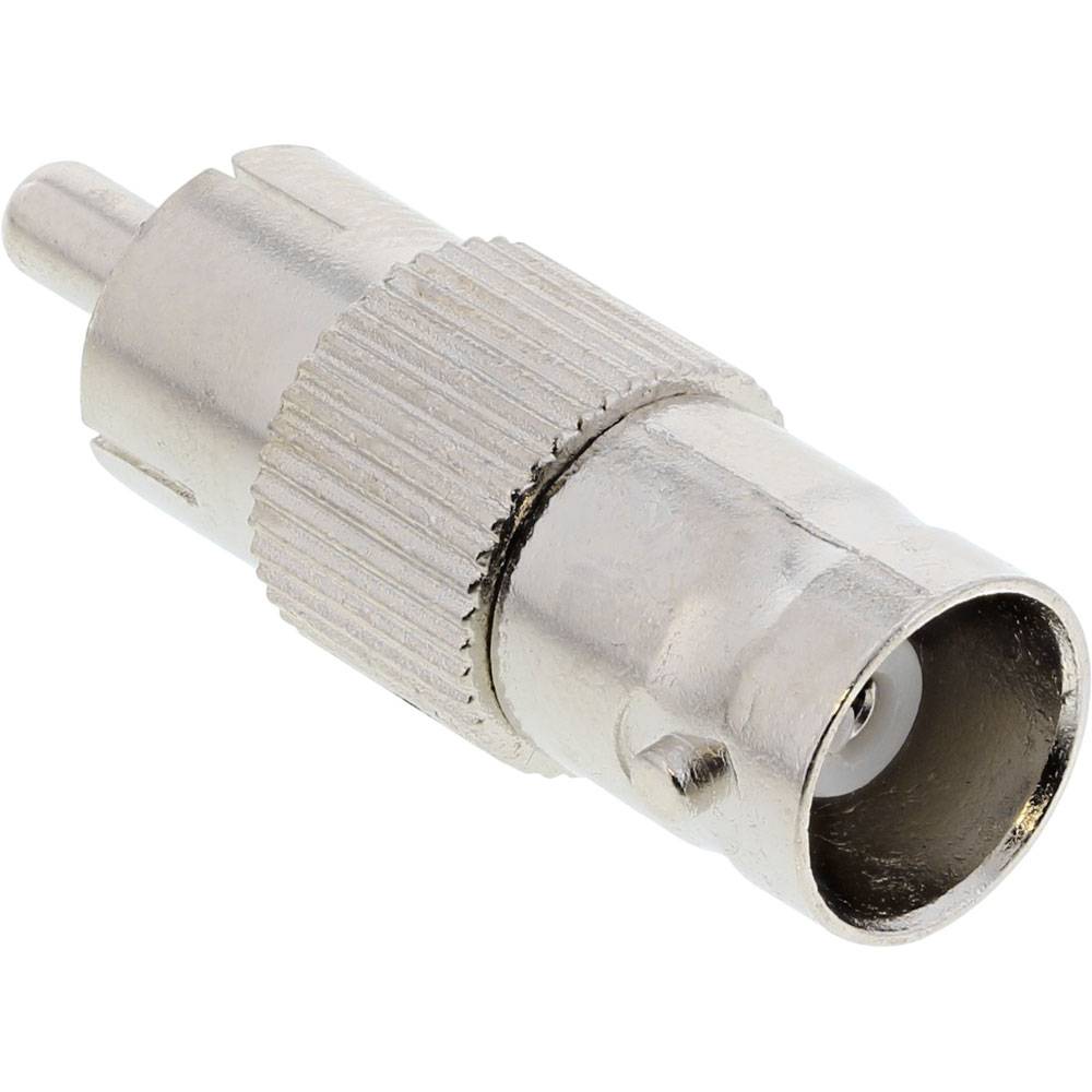 InLine® 99320 Video Adapter, 1x Cinch Stecker auf BNC Buchse
