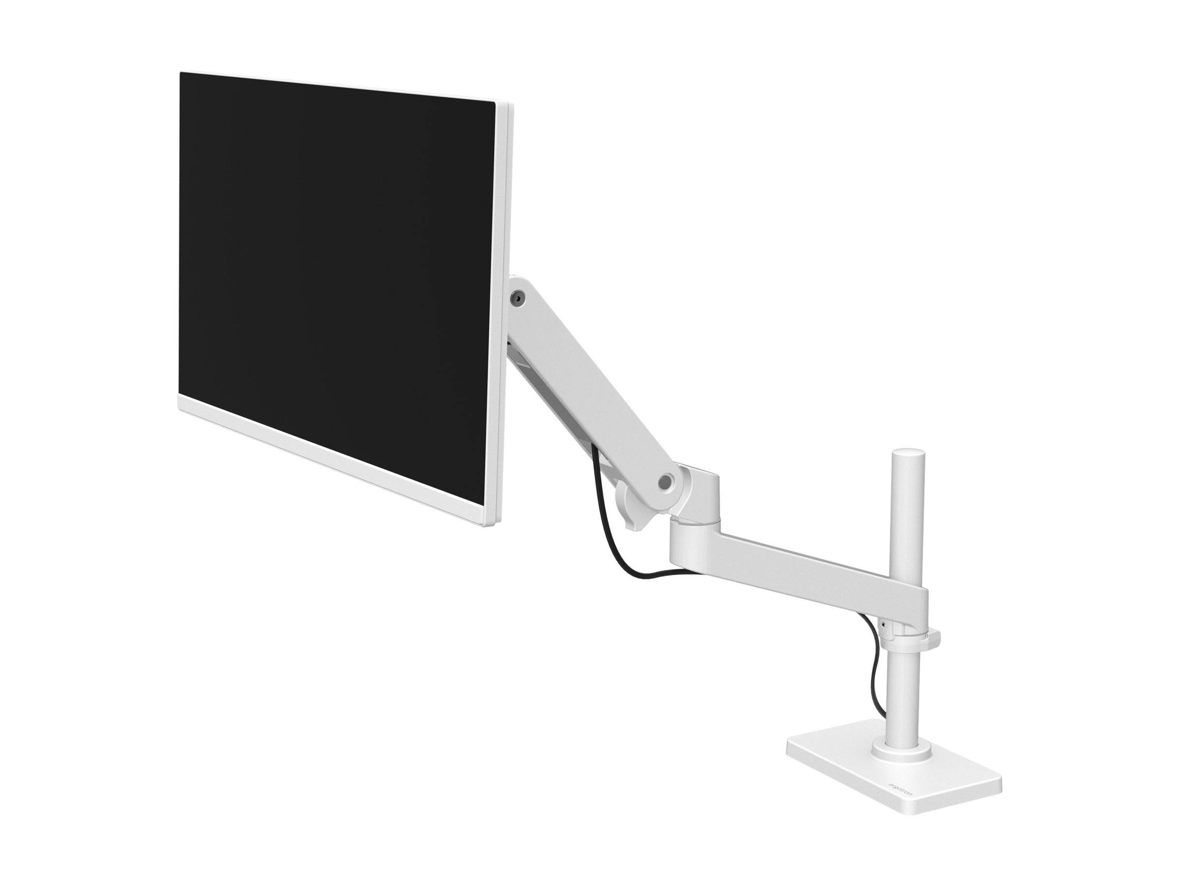 Ergotron LX Pro - Befestigungskit (Monitorarm, hohe Säule) - für LCD-Display - Aluminium - weiß - Bildschirmgröße: bis zu 86,4 cm (bis zu 34 Zoll