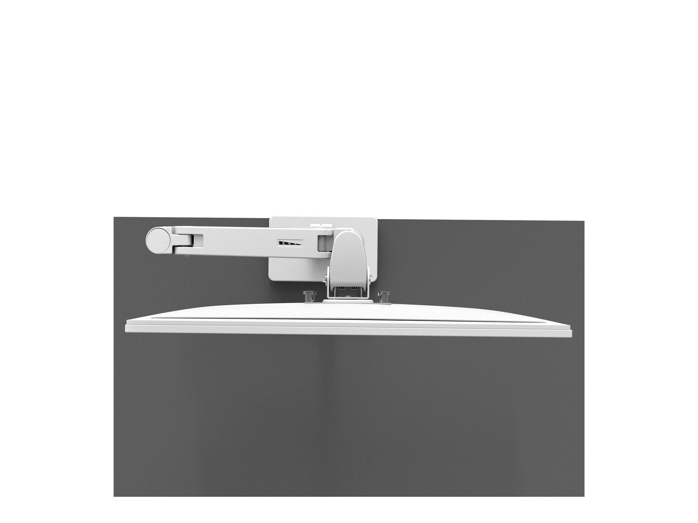 Ergotron LX Pro - Befestigungskit (Monitorarm, hohe Säule) - für LCD-Display - Aluminium - weiß - Bildschirmgröße: bis zu 86,4 cm (bis zu 34 Zoll