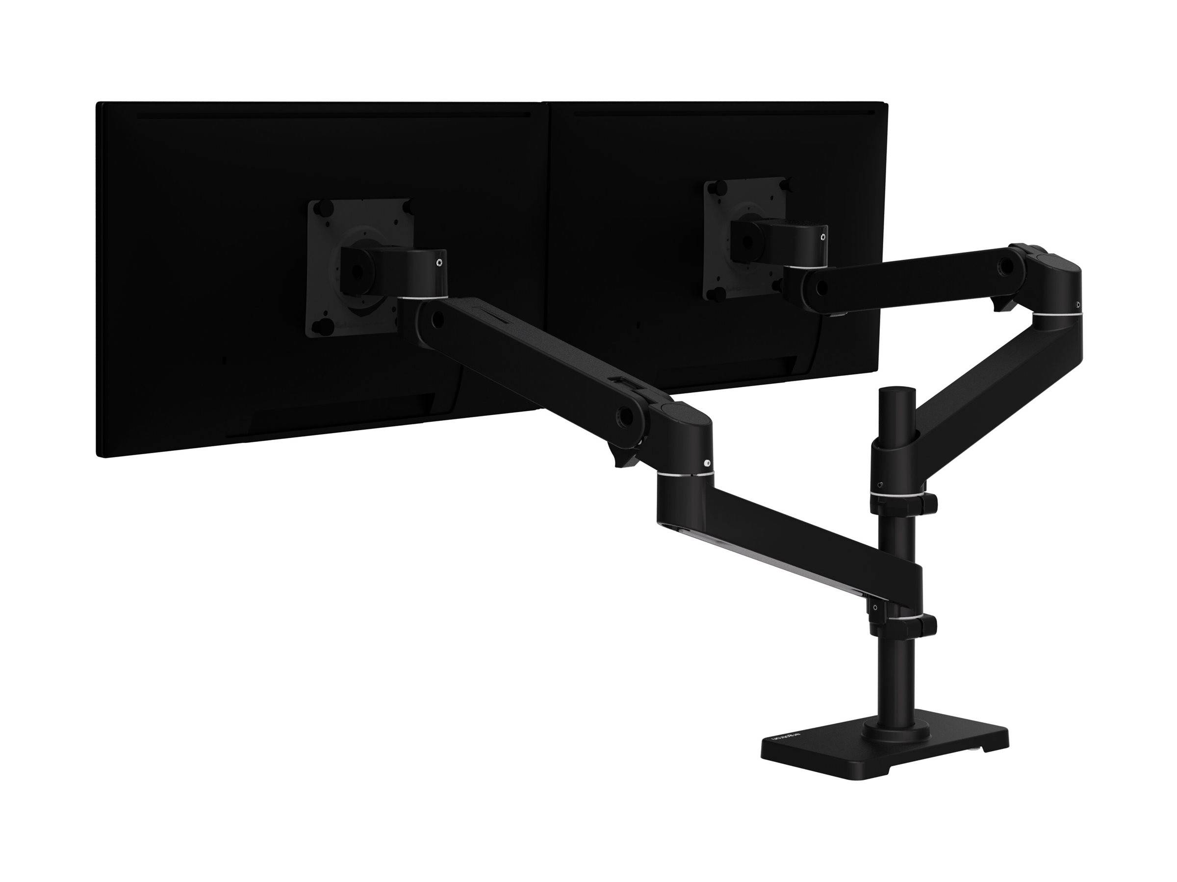 Ergotron LX Pro - Befestigungskit (Doppelarm) - modular - für 2 LCD-Displays - Aluminium - Schwarz - Bildschirmgröße: bis zu 68,6 cm (bis zu 27 Zol