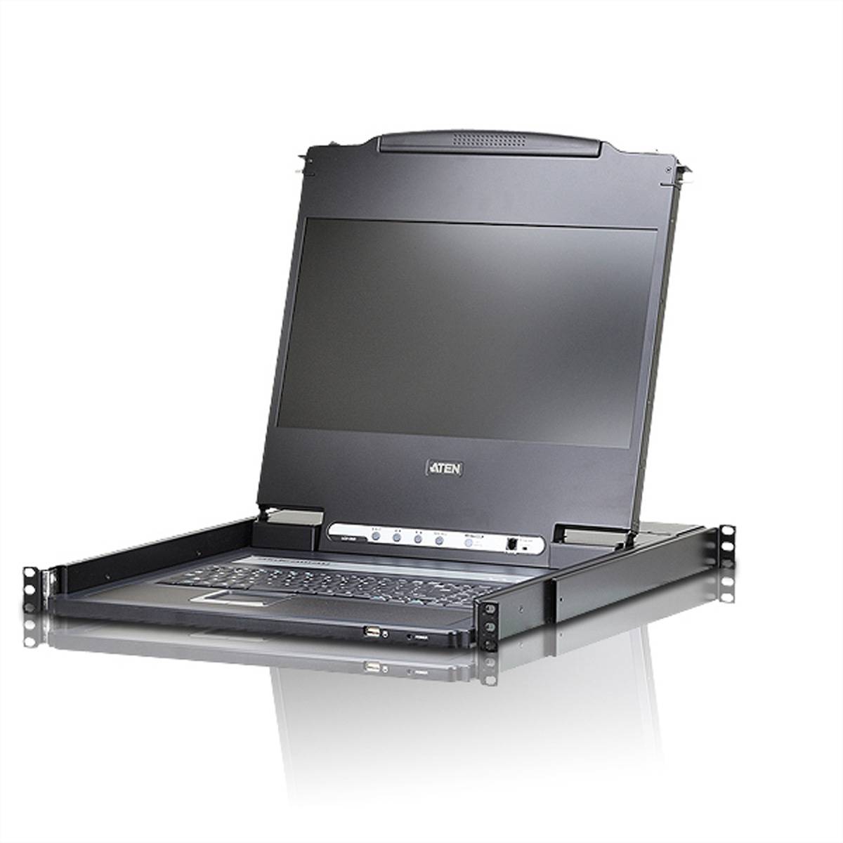 ATEN CL6700MW KVM-Konsole, LCD, DVI, HDMI Full HD, ES-Layout