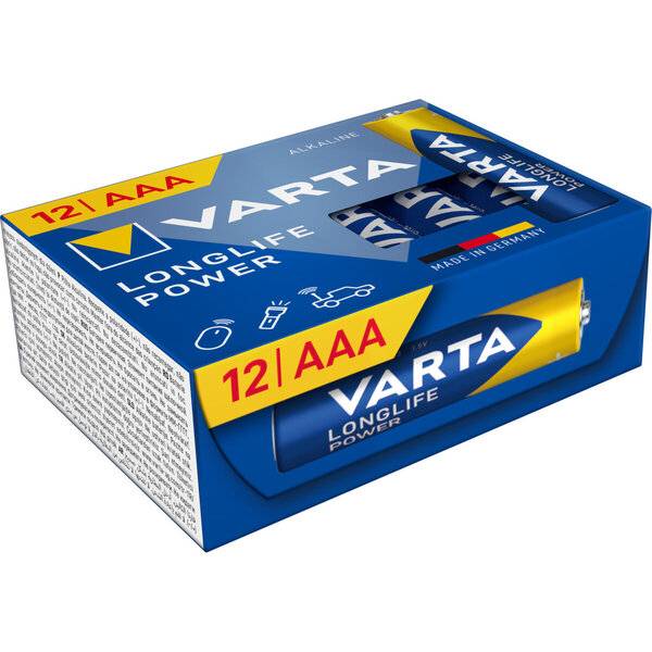 VARTA Longlife Power AAA CUBE12