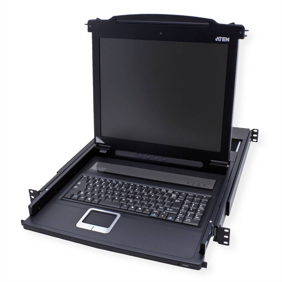 ATEN CL1000M KVM-Konsole, 43cm LCD, VGA, PS/2, US-Layout