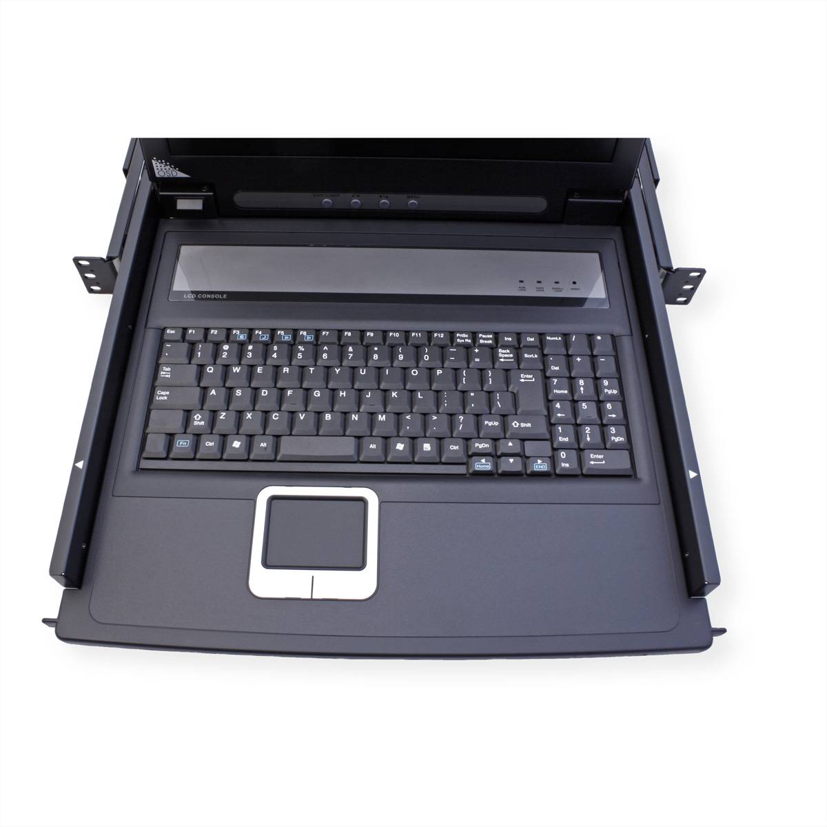 ATEN CL1000M KVM-Konsole, 43cm LCD, VGA, PS/2, US-Layout