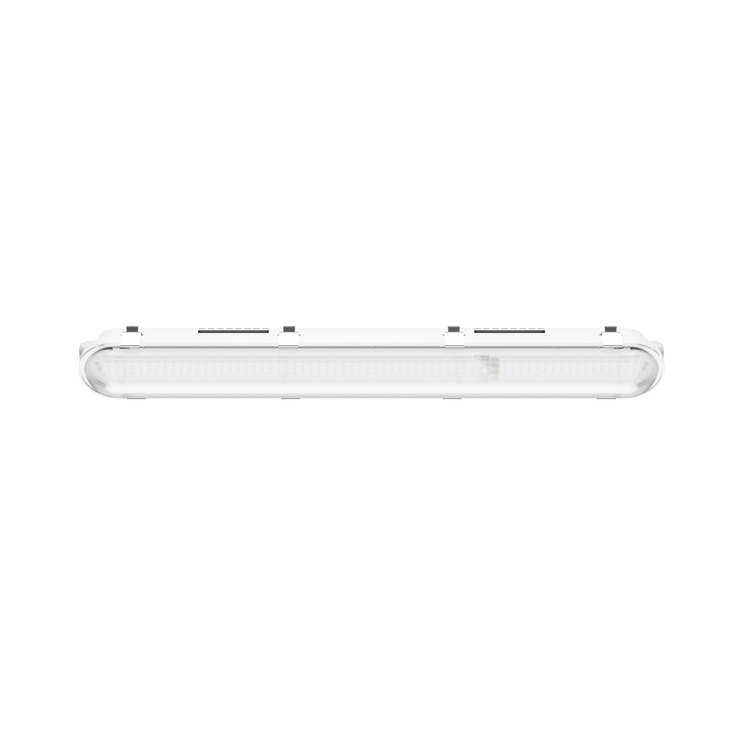 Spectrum LED LIMEA GIGANT PRO 12W/21W 60cm Feuchtraumleuchte 3250lm Wannenleuchte IP66 grau IK10 Neutralweiß 4000K