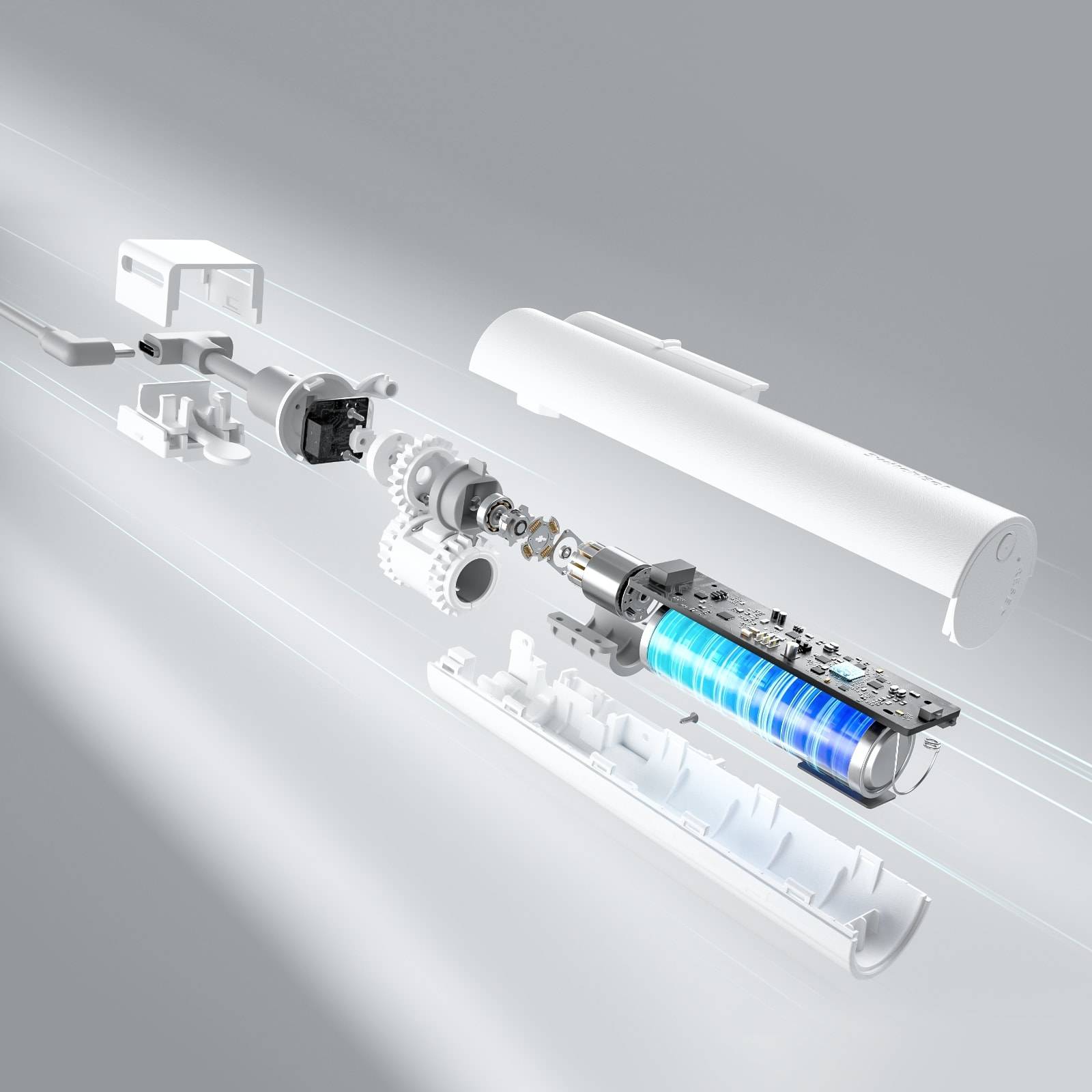 SWITCHBOT Motorisierter Jalousieöffner, Blind Tilt, weiß