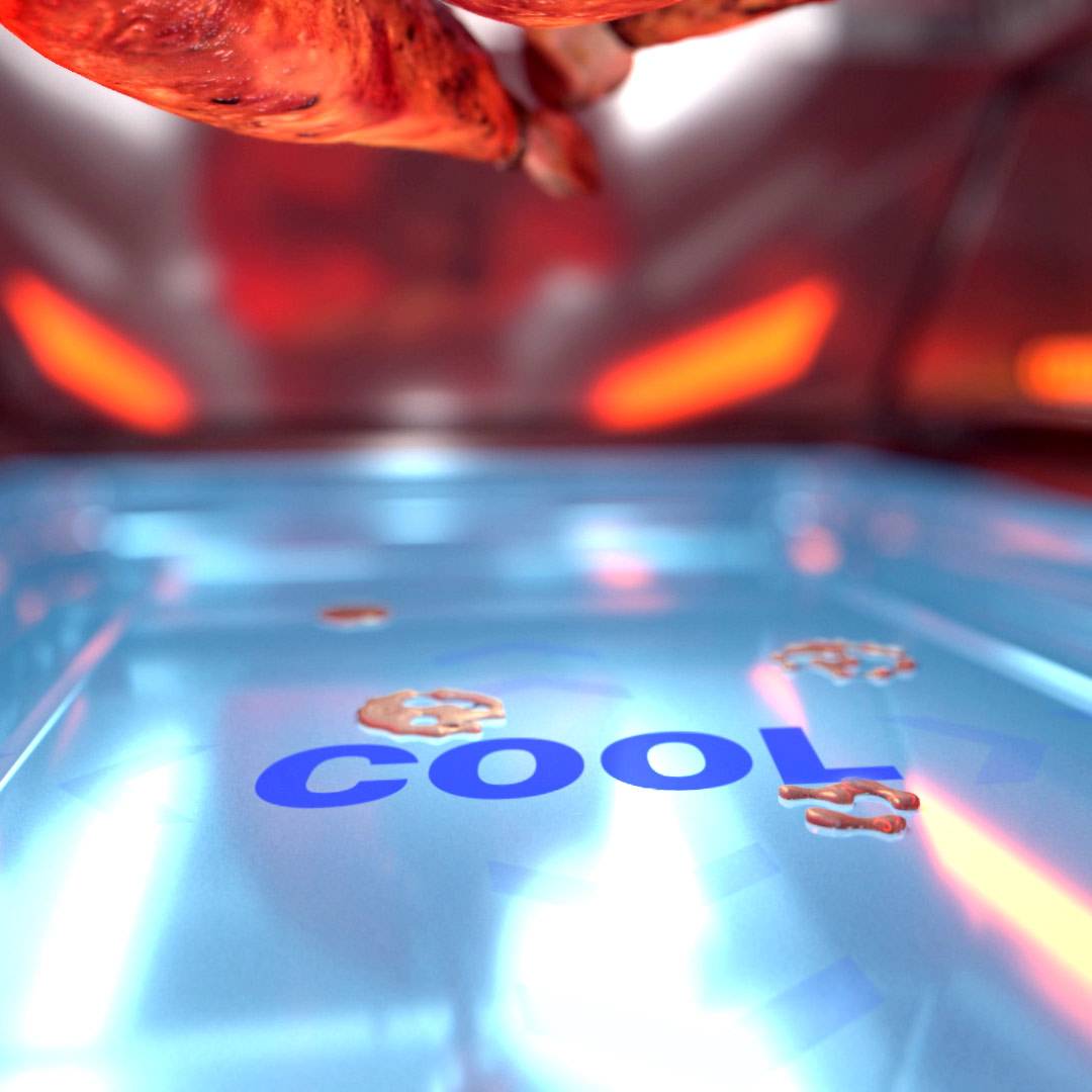 Livington Rotisserie Chef - schwarz - Indoorgrill, Drehgrill & Tischgrill - Drehspieß für Hähnchen - Elektrogrill - Automatische Abschaltfunktion