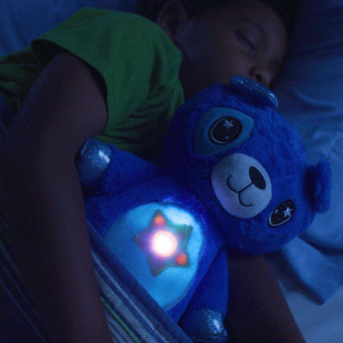 StarBelly DreamLites Regenbogen Einhorn 2022 – Kuscheltier Nachtlicht - Sternenhimmel-Projektor - Einschlafhilfe mit Regenbogenfarben & Sleep-Timer